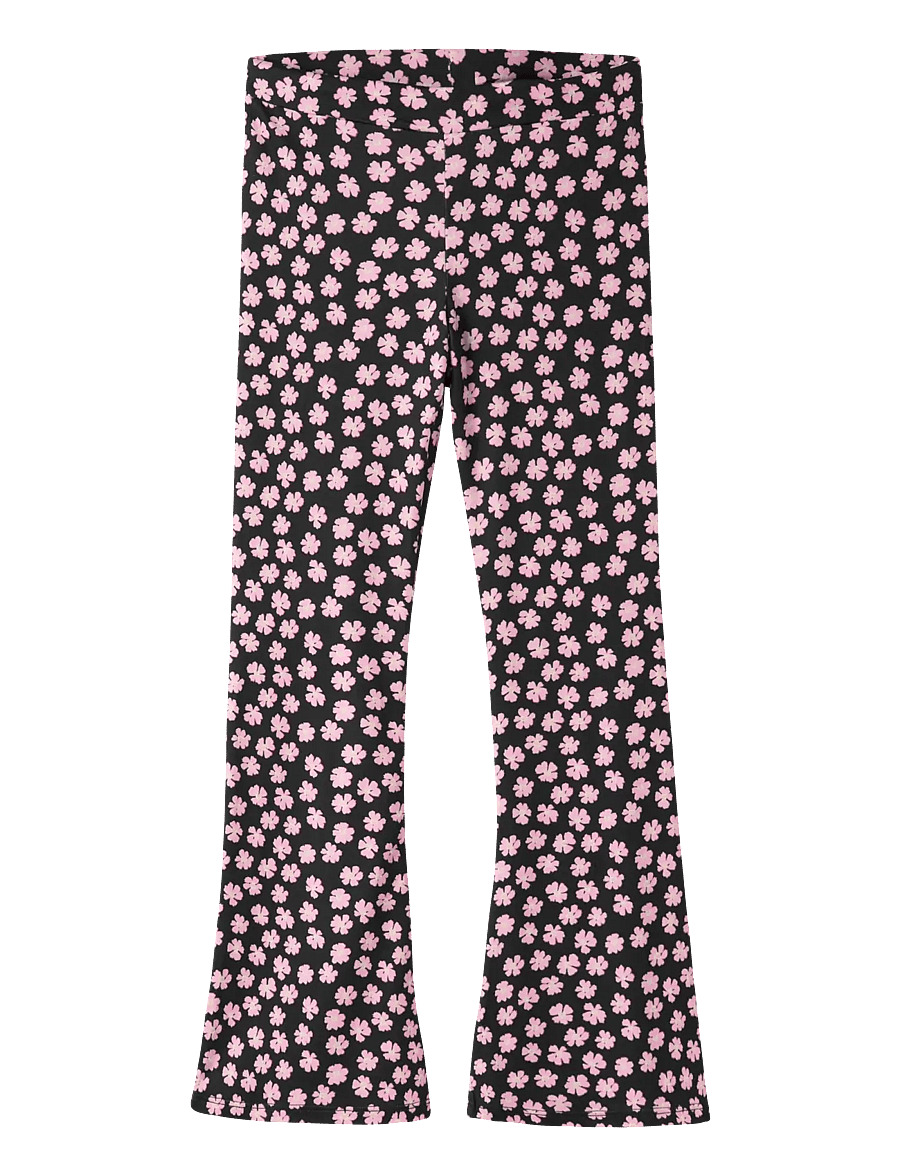 name it - NKFDUNI BOOTCUT PANT - einkaufen nach alter von - black - 0