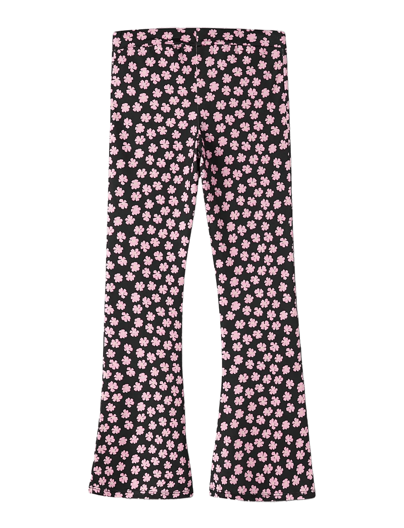 name it - NKFDUNI BOOTCUT PANT - einkaufen nach alter von - black - 1