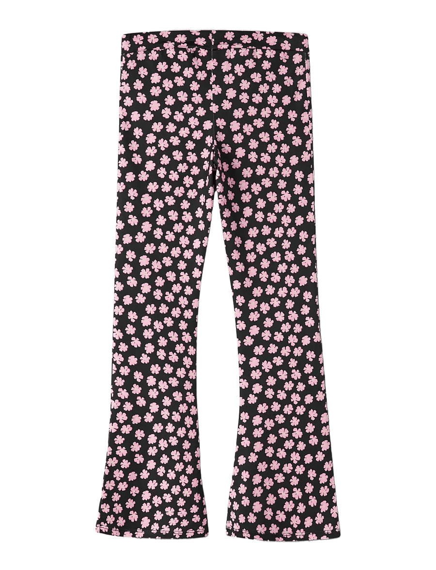 name it - NKFDUNI BOOTCUT PANT - einkaufen nach alter von - black - 1