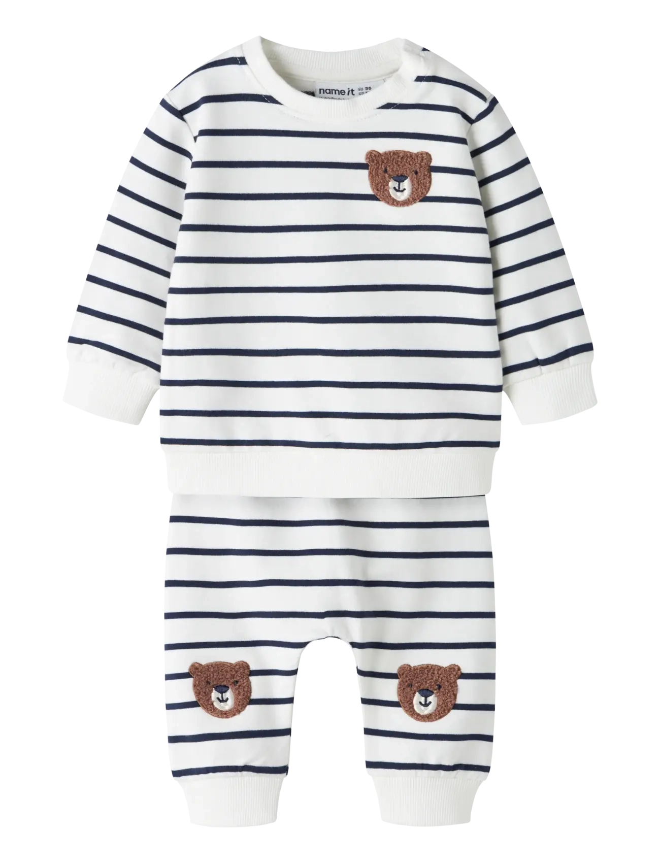 name it NBMDADDEL LS SWEAT SET - Sets - NAVY BLAZER / navy