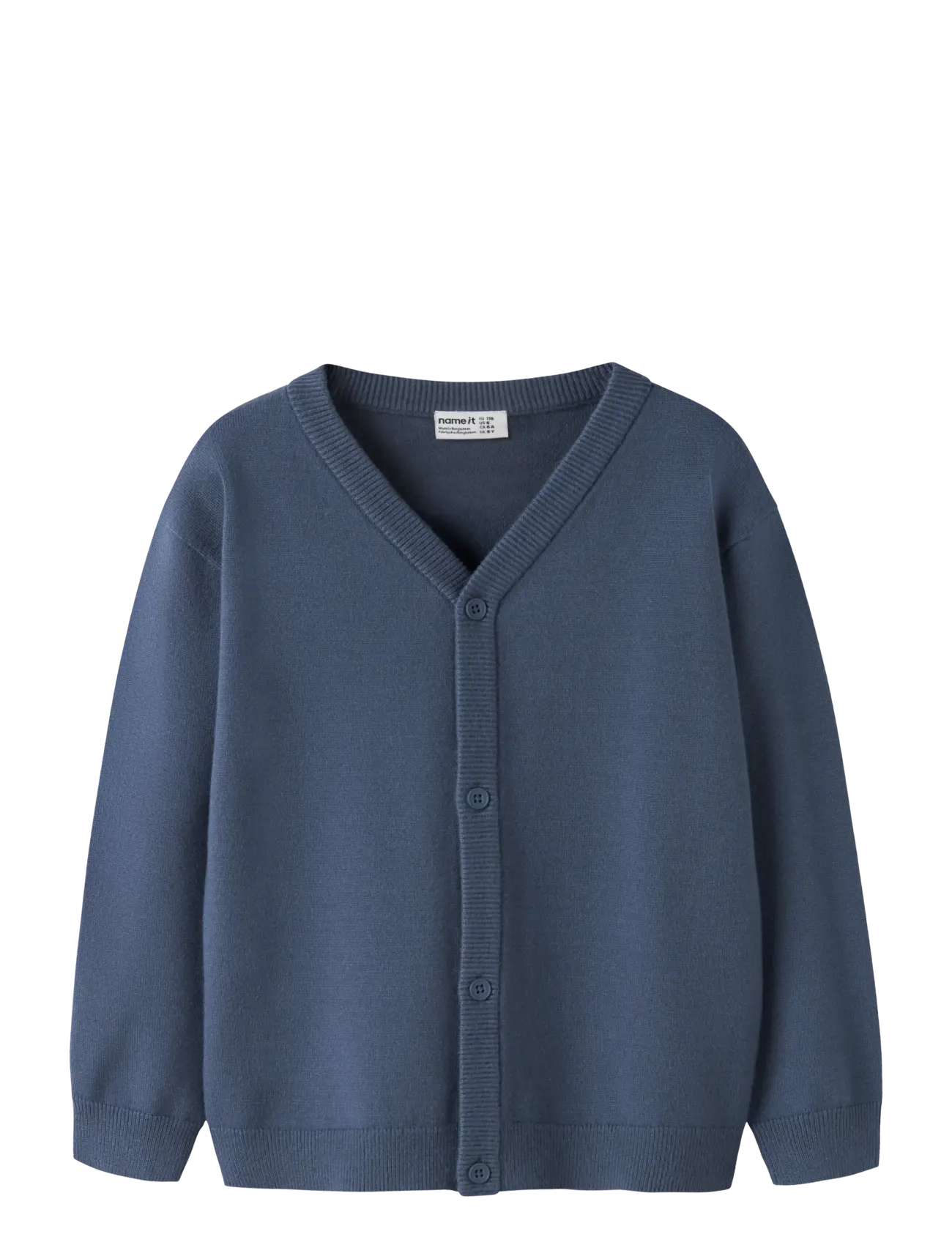 name it NMMKETTE LS LOOSE KNIT CARD - Cardigans - VINTAGE INDIGO / blue