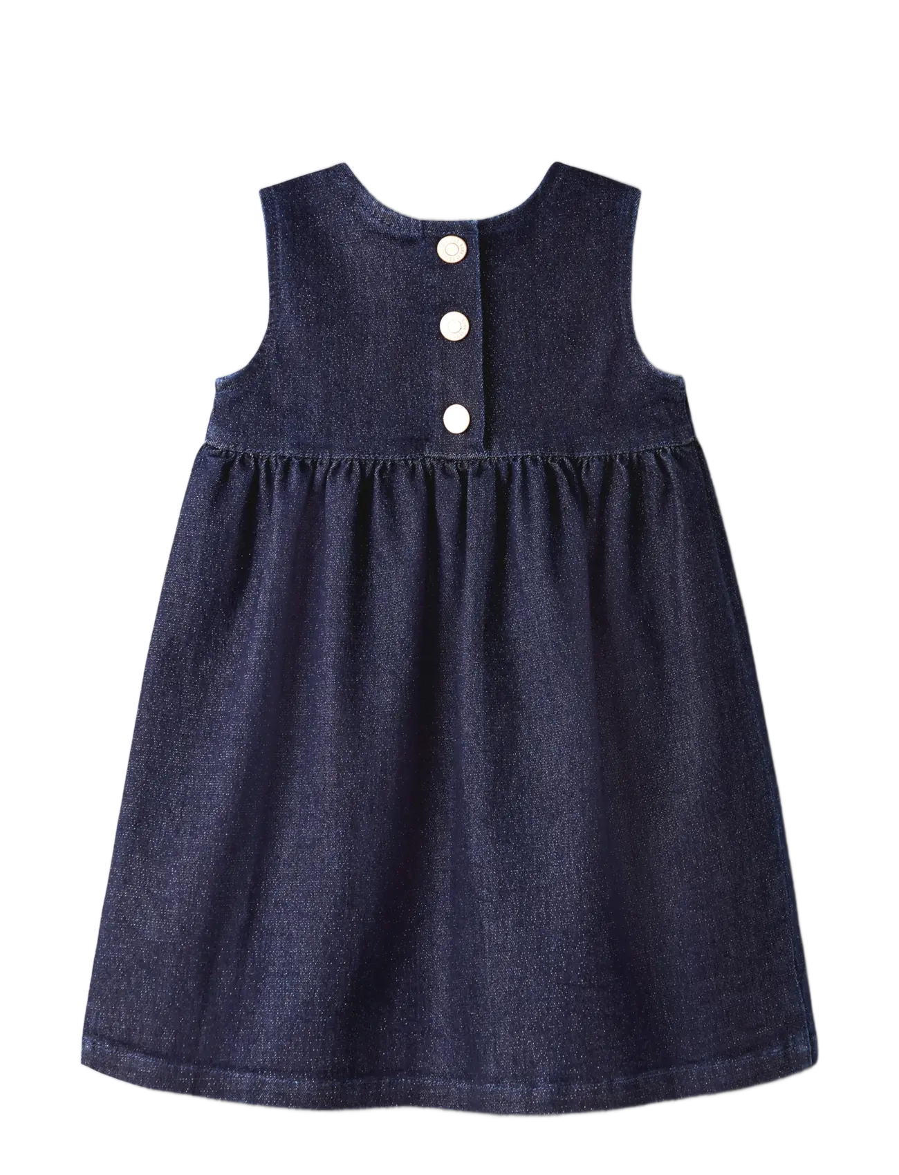 name it - NMFELLA DNM GLITTER DRESS 1208-LU - dark blue denim - 1