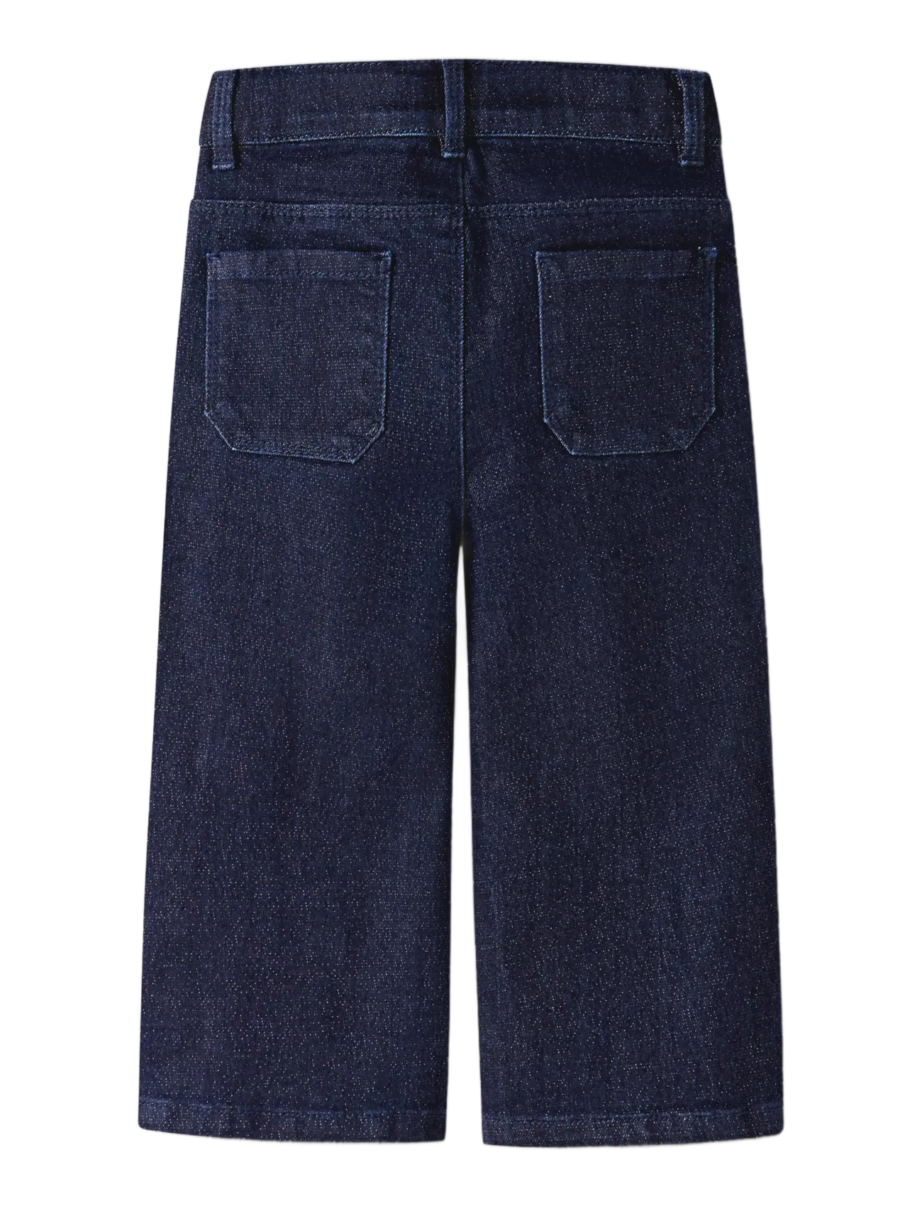 name it - NMFROSE WIDE GLITTER JEANS 1208-LU - dark blue denim - 1