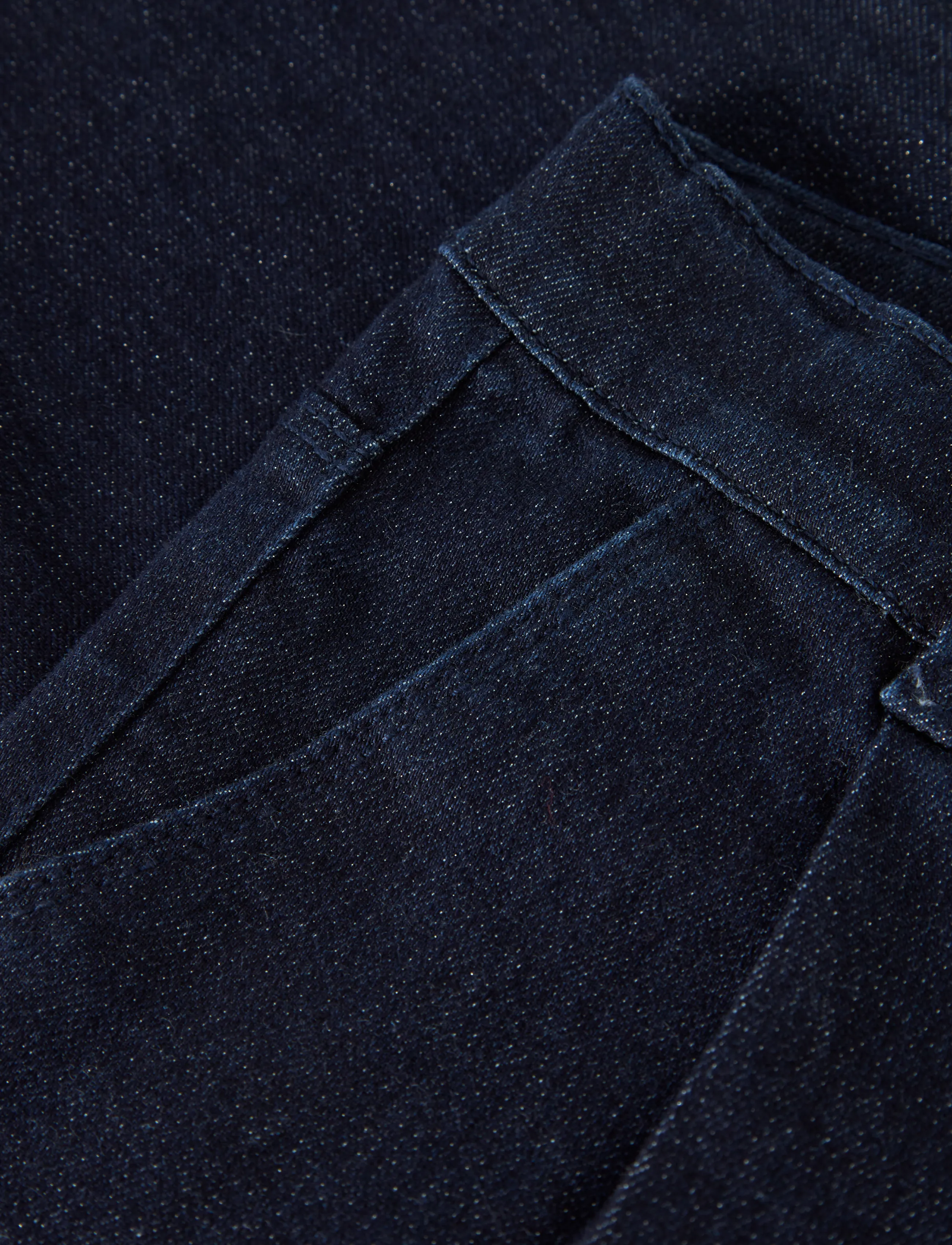 name it - NMFROSE WIDE GLITTER JEANS 1208-LU - dark blue denim - 3