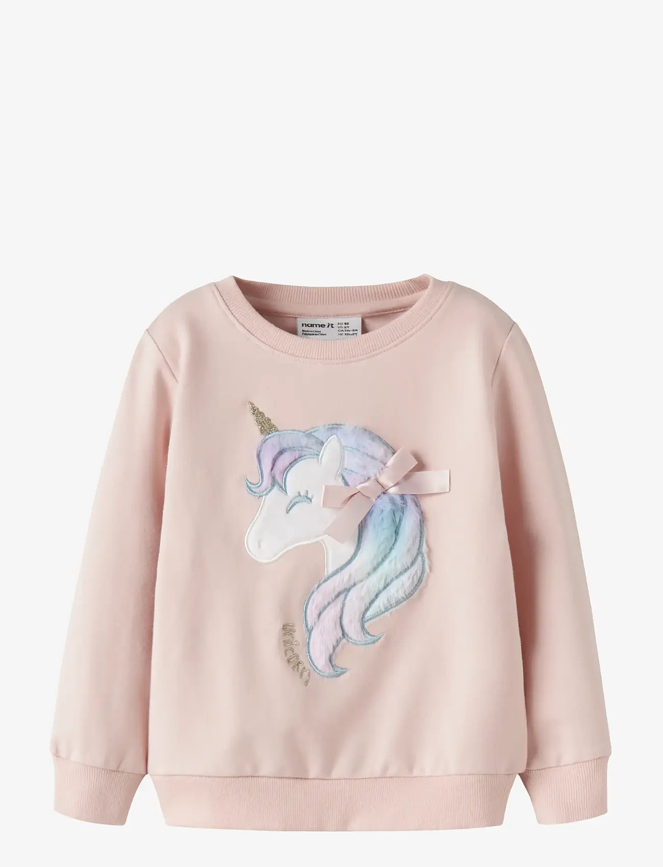name it - NMFKISA LS SWEAT UNB BOX - sweatshirts - lotus - 0