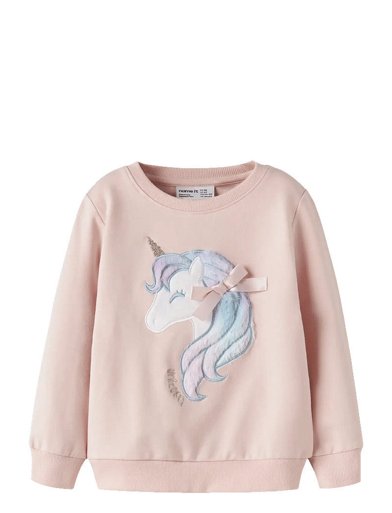 name it - NMFKISA LS SWEAT UNB BOX - sweatshirts - lotus - 0