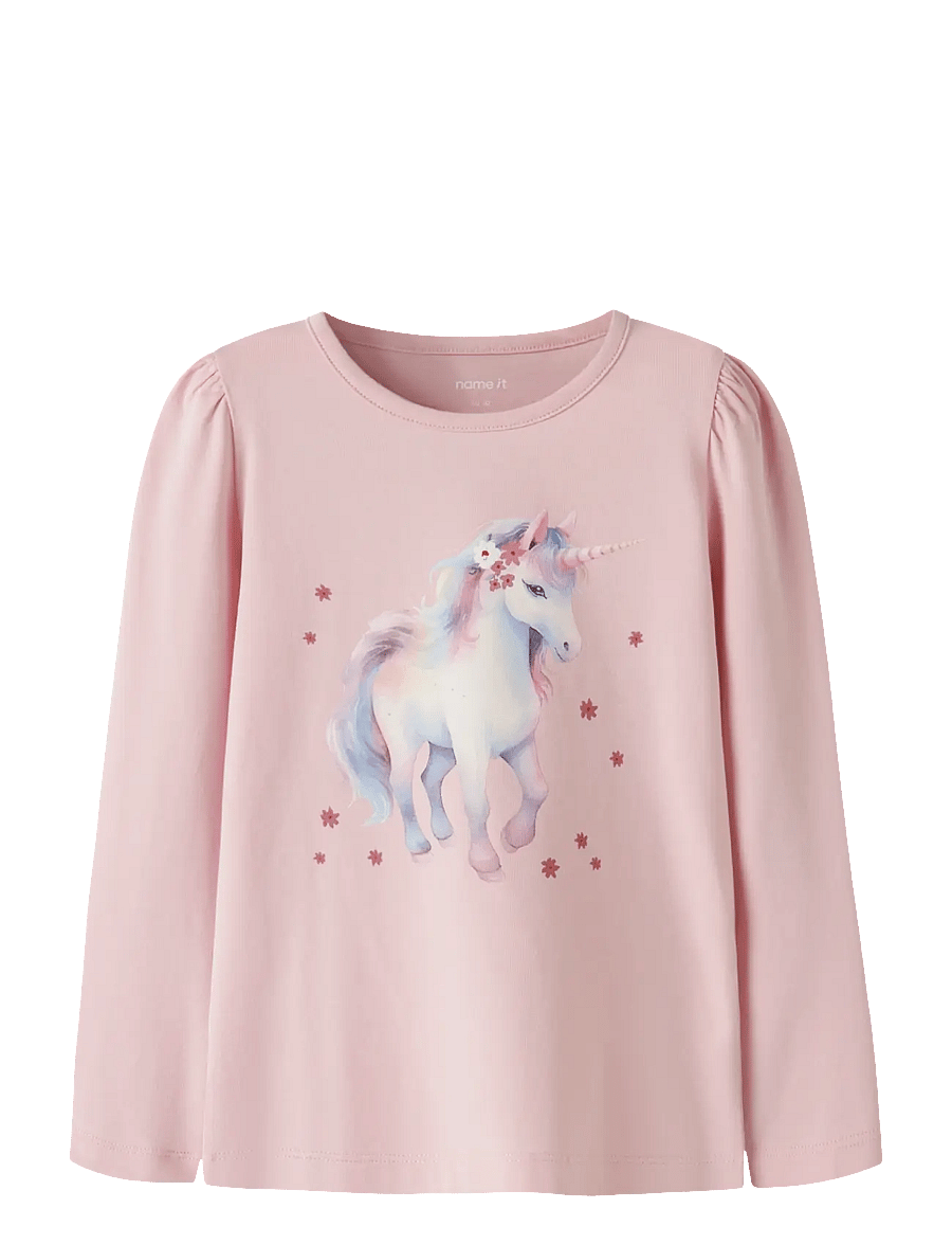 name it - NMFKIMIA LS TOP BOX - langærmede t-shirts - lotus - 0