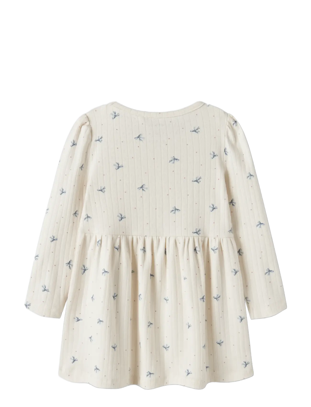name it - NMFKATHLEN LS DRESS - antique white - 1