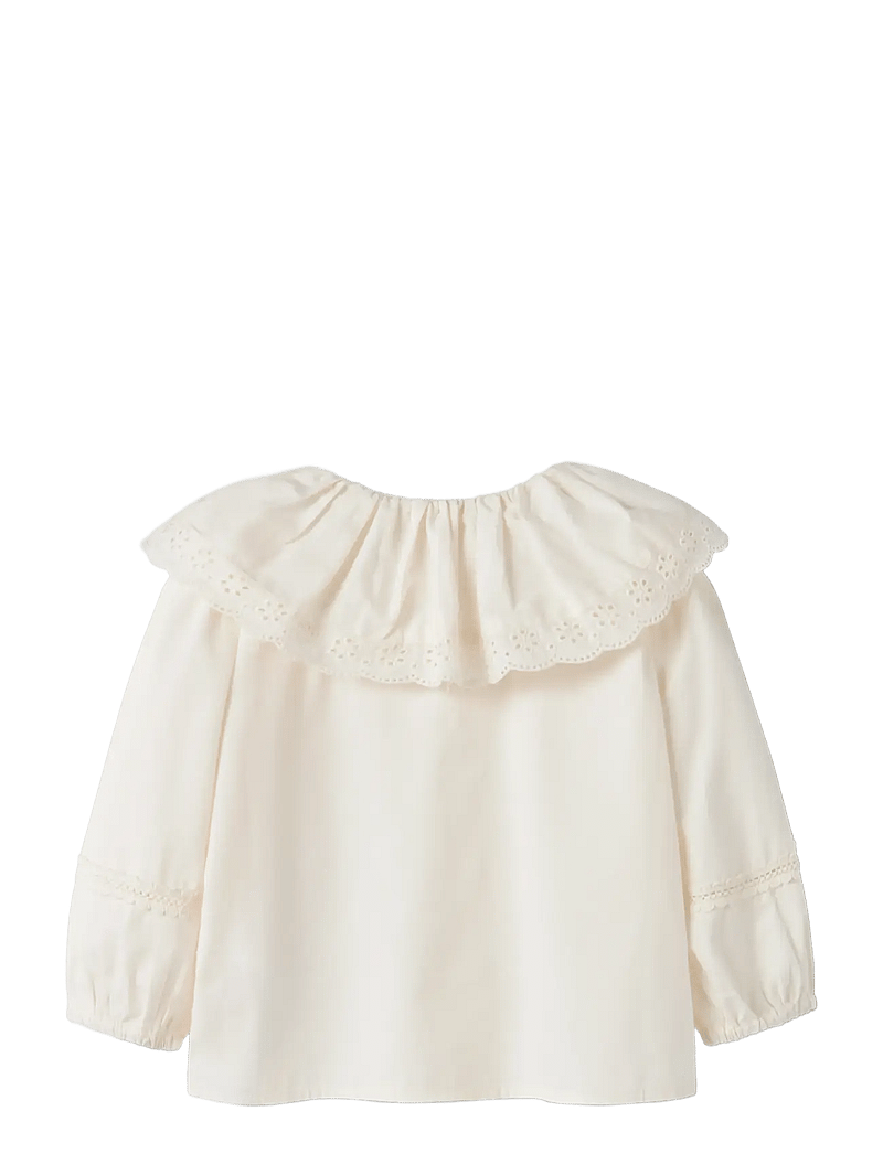 name it - NMFKIS LS SHIRT - antique white - 1