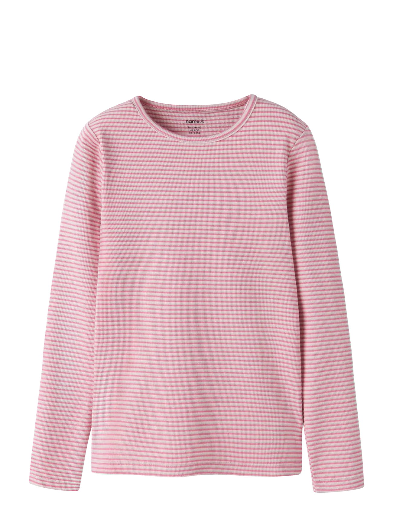 name it NKFKOMMAKU LS SLIM TOP - Oberteile & T-Shirts - FLOWERING GINGER / pink/rose