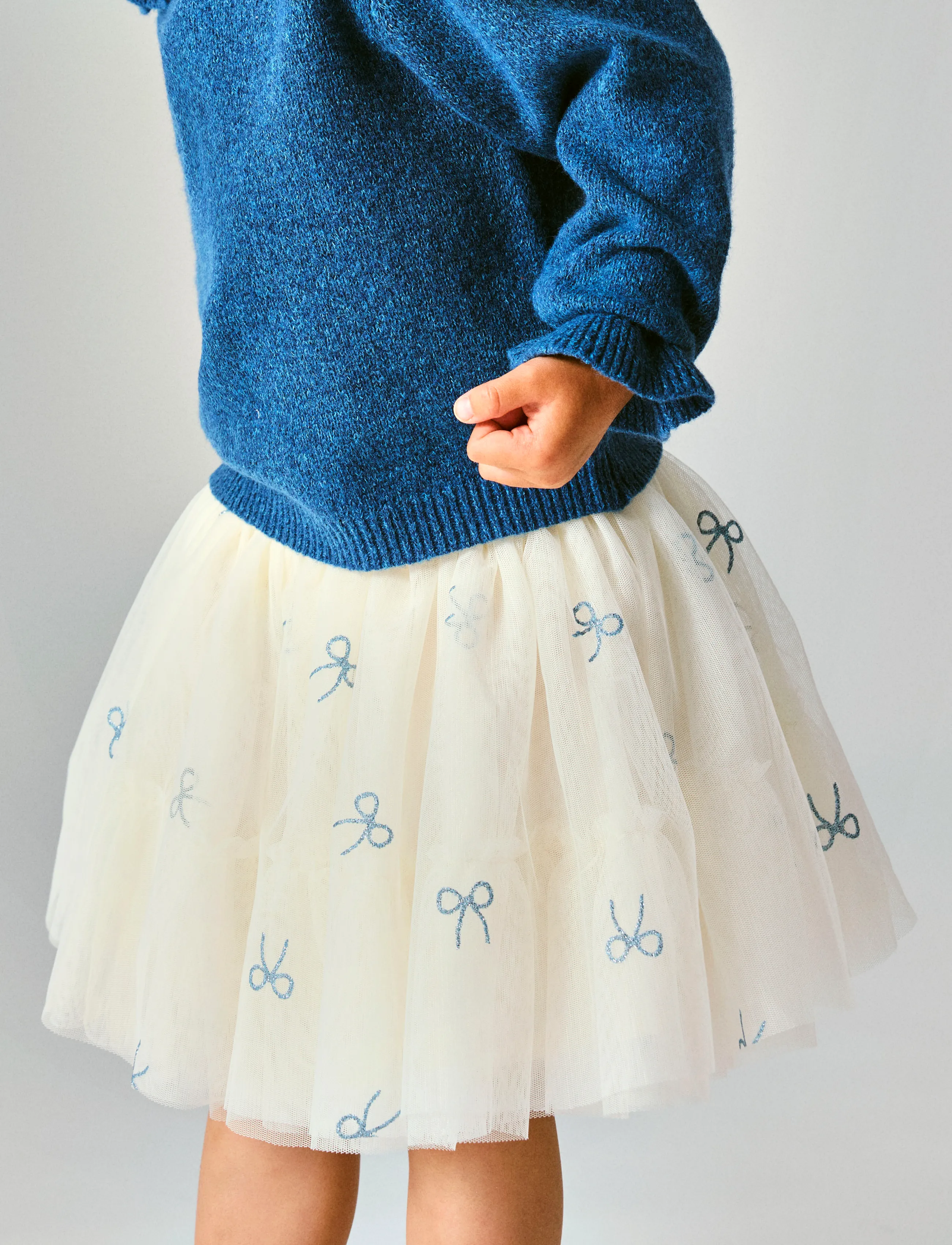 name it - NMFKIRA TULLE SKIRT - antique white - 3