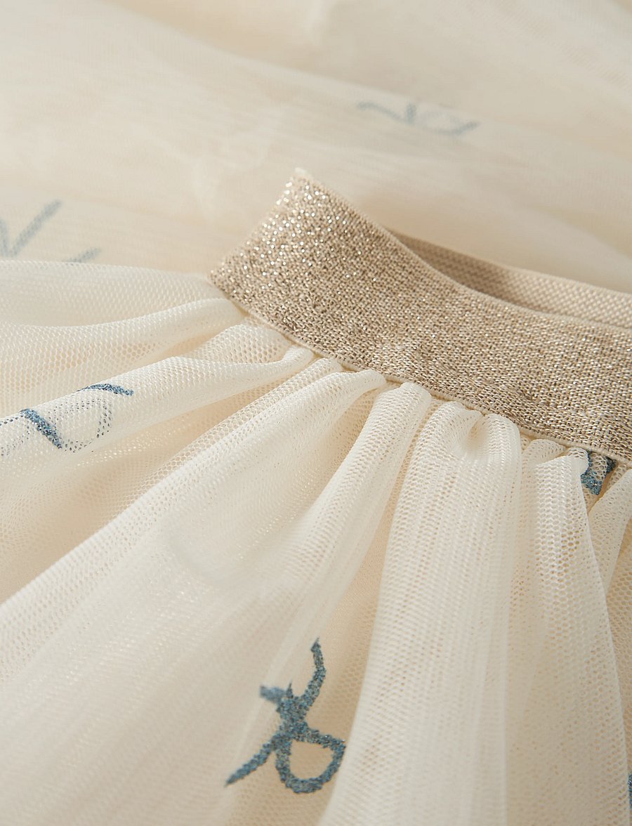 name it - NMFKIRA TULLE SKIRT - antique white - 4