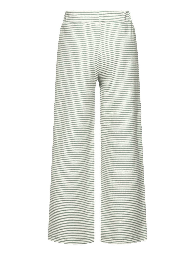 name it - NKFKOMMAKU WIDE PANT - bukser - green milieu - 1