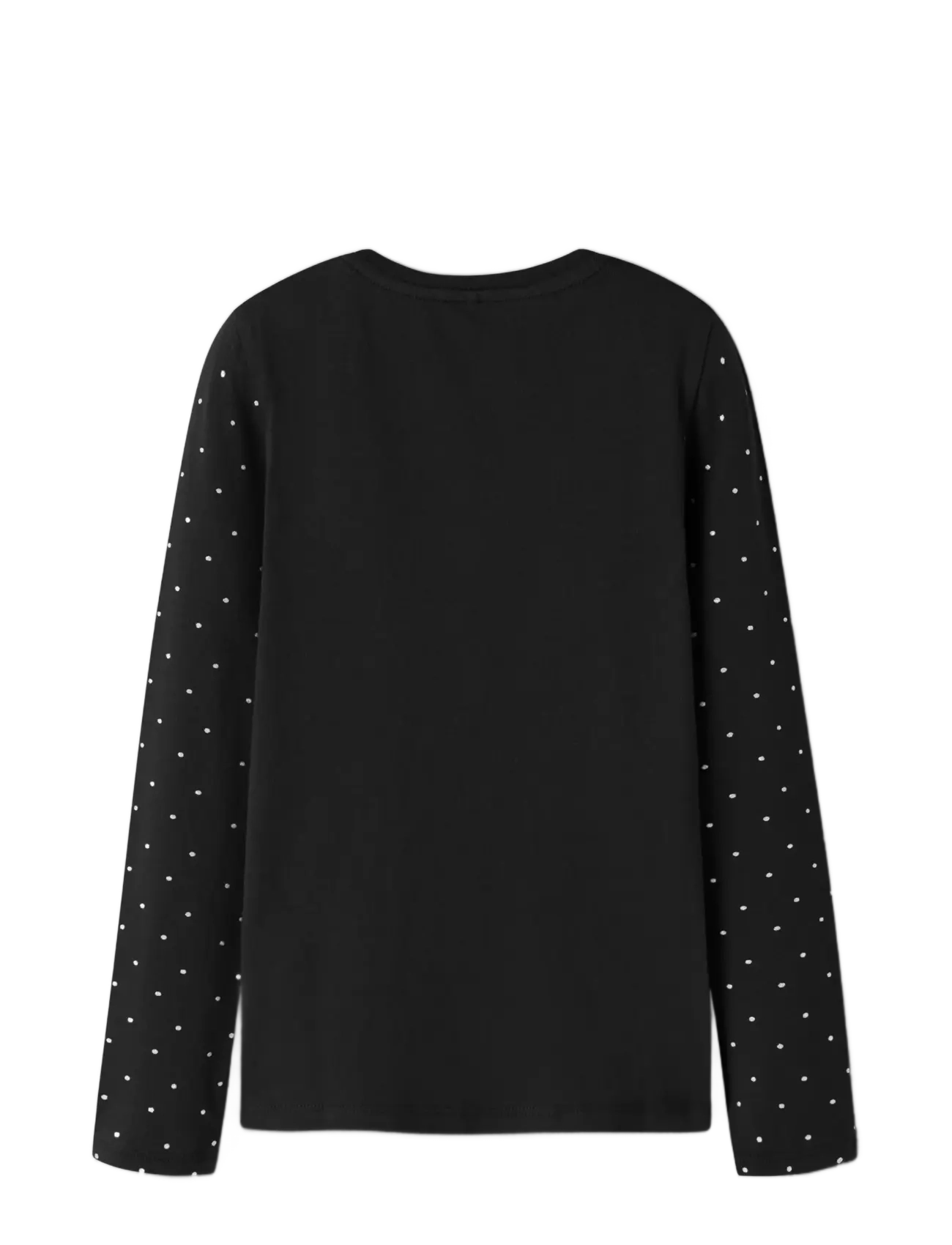 name it - NKFLUAJA LS SLIM TOP - pikkade varrukatega t-särgid - black - 1