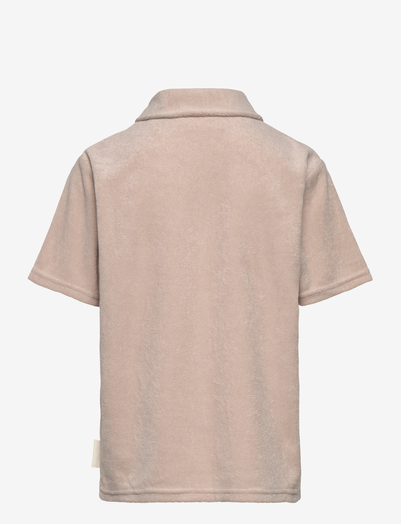 name it - NKMFINTI SS NREG TERRY POLO BOX - kortærmede poloer - chateau gray - 1