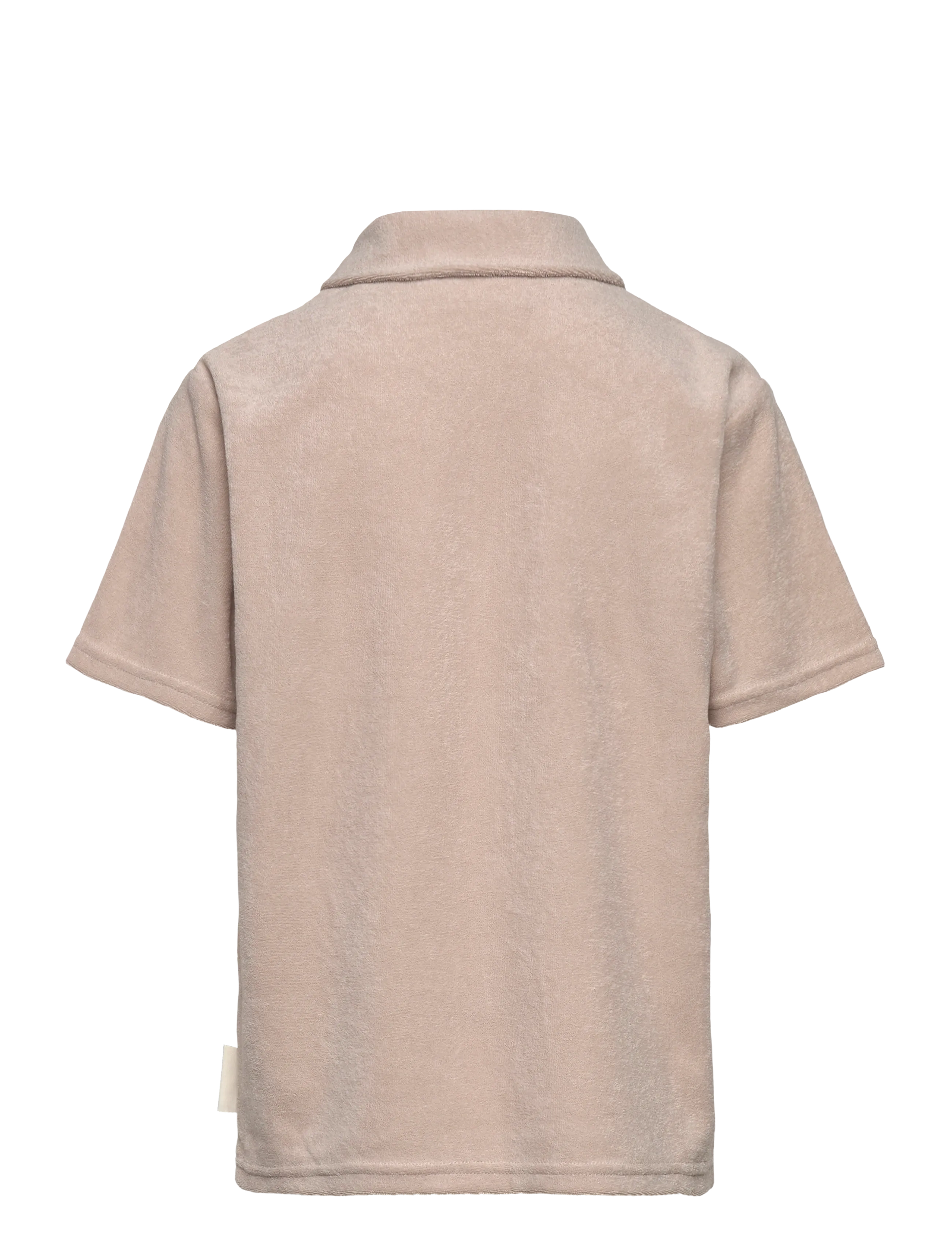 name it - NKMFINTI SS NREG TERRY POLO BOX - kurzärmelig - chateau gray - 1