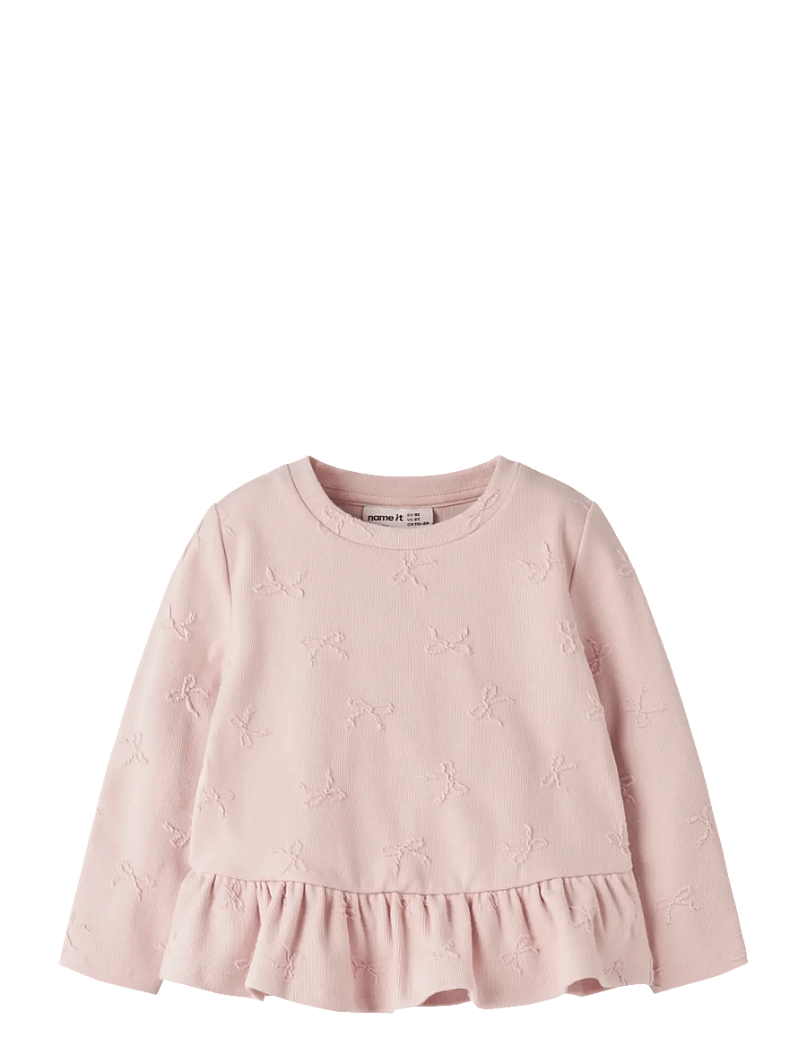 name it - NMFKATTY LS TOP - langärmelig - lotus - 0