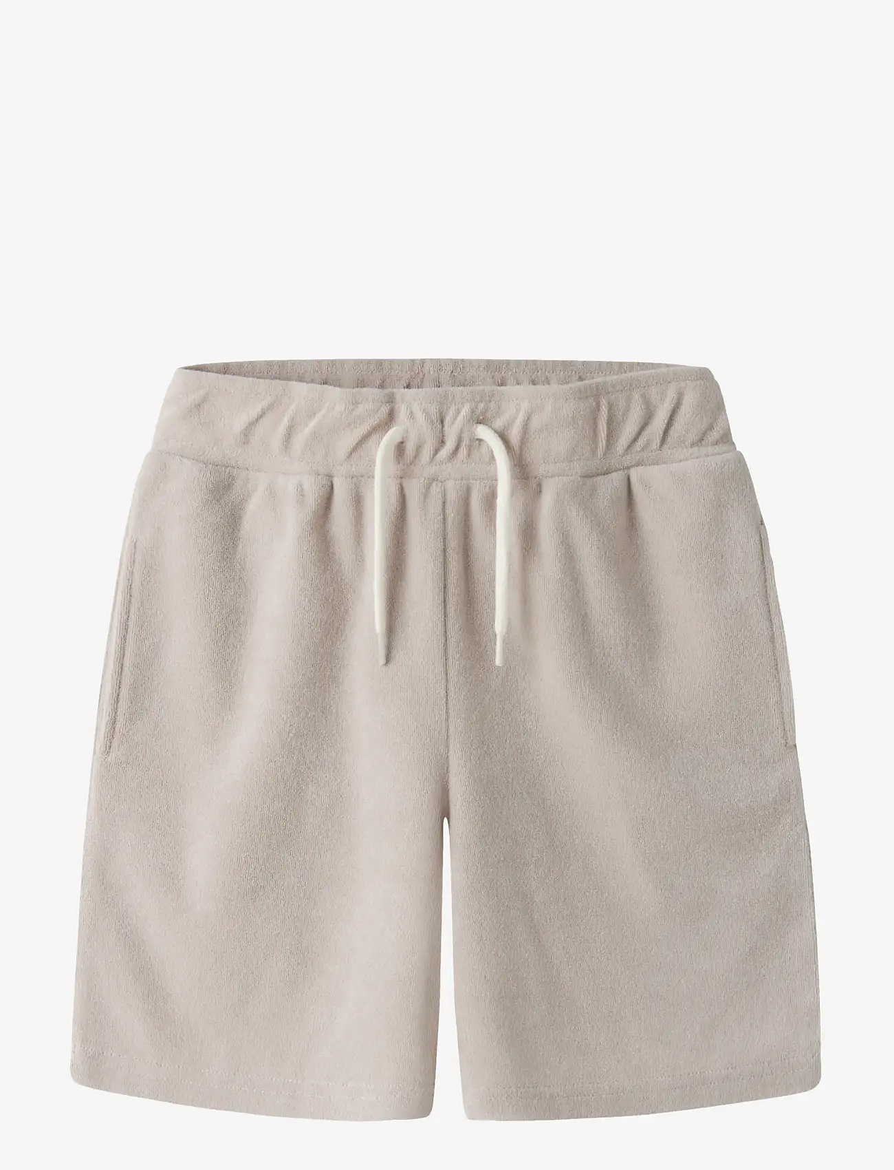 name it - NKMFINTI NREG TERRY SHORTS BOX - sweatshorts - chateau gray - 0