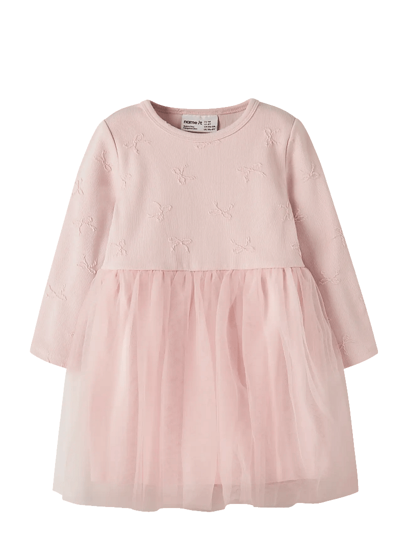 name it - NMFKATTY LS DRESS - langærmede babykjoler - lotus - 0