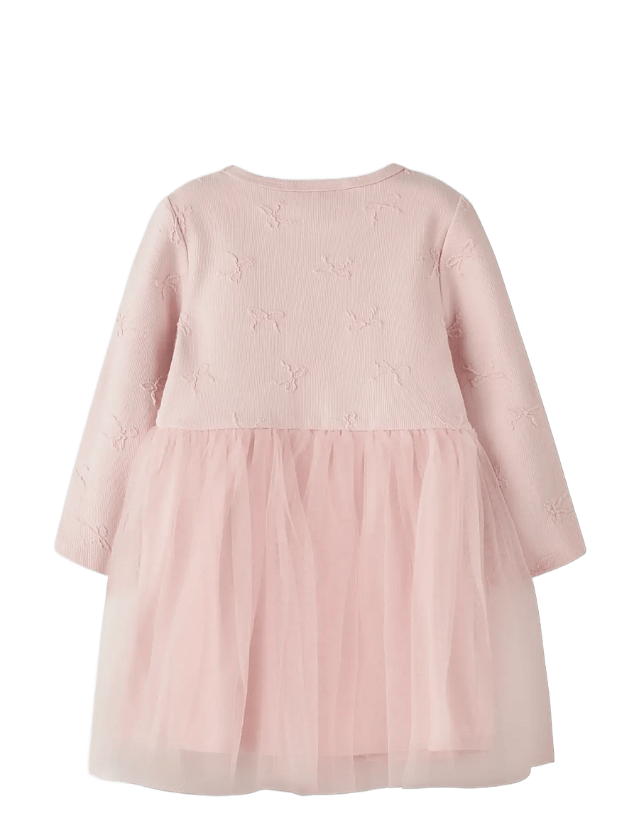 name it - NMFKATTY LS DRESS - robes pour bébés à manches longues - lotus - 1