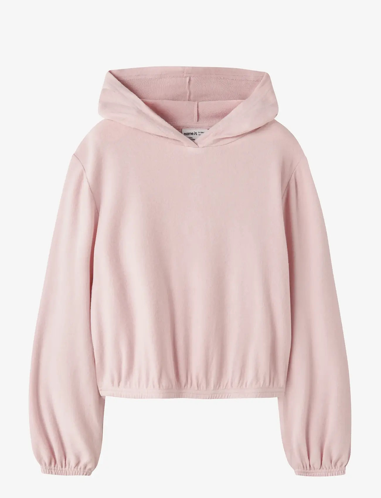 name it - NKFKATHLON LS SH TOP WH - hættetrøjer - lotus - 0
