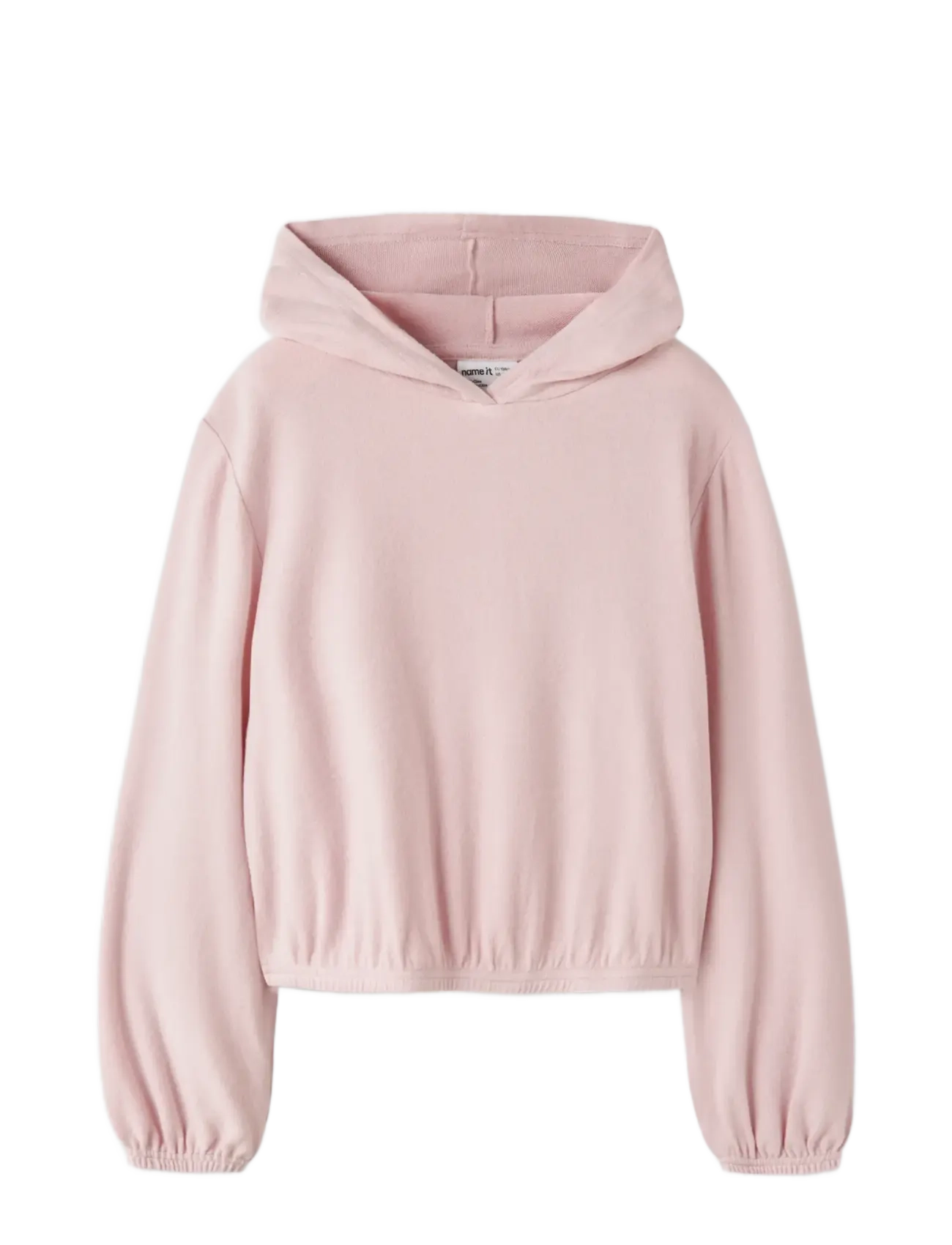 name it - NKFKATHLON LS SH TOP WH - džemperiai su gobtuvu - lotus - 2