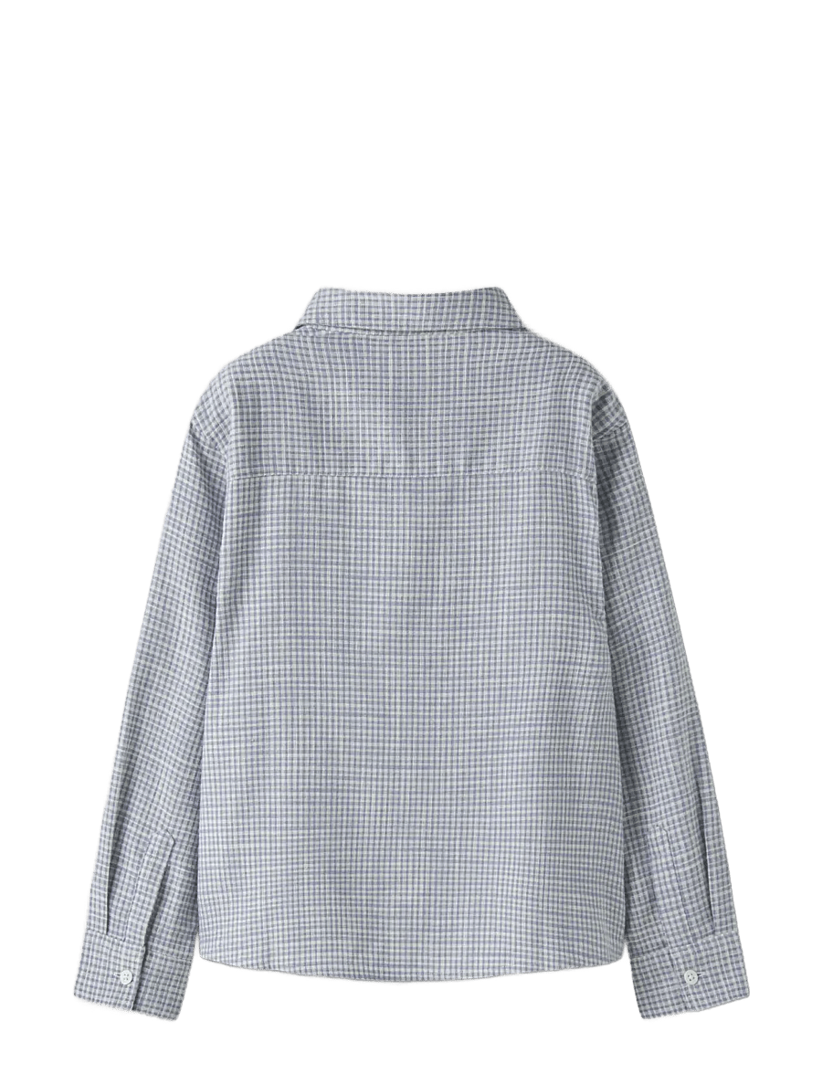 name it - NKMKRISTIAN LS OVERSHIRT BOX - langärmlige hemden - ashley blue - 1