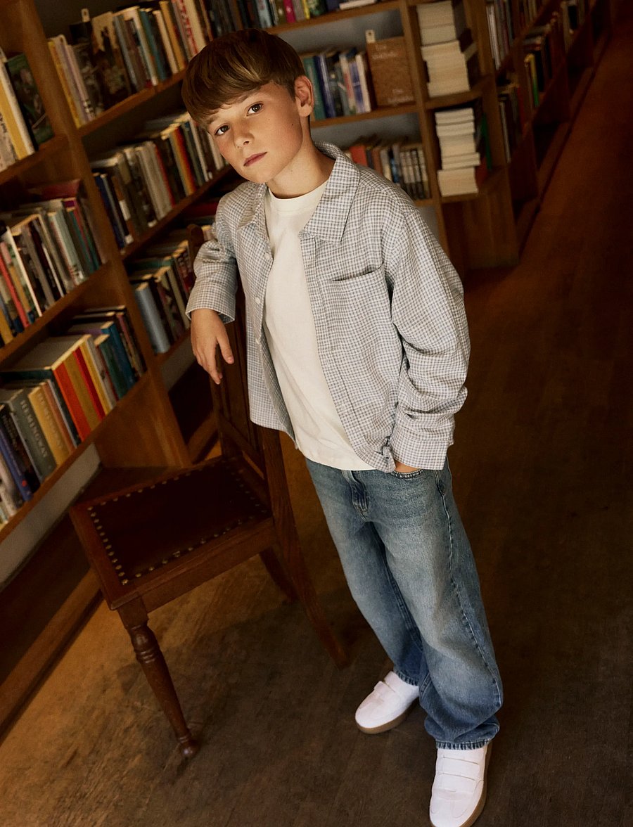 name it - NKMKRISTIAN LS OVERSHIRT BOX - langärmlige hemden - ashley blue - 3
