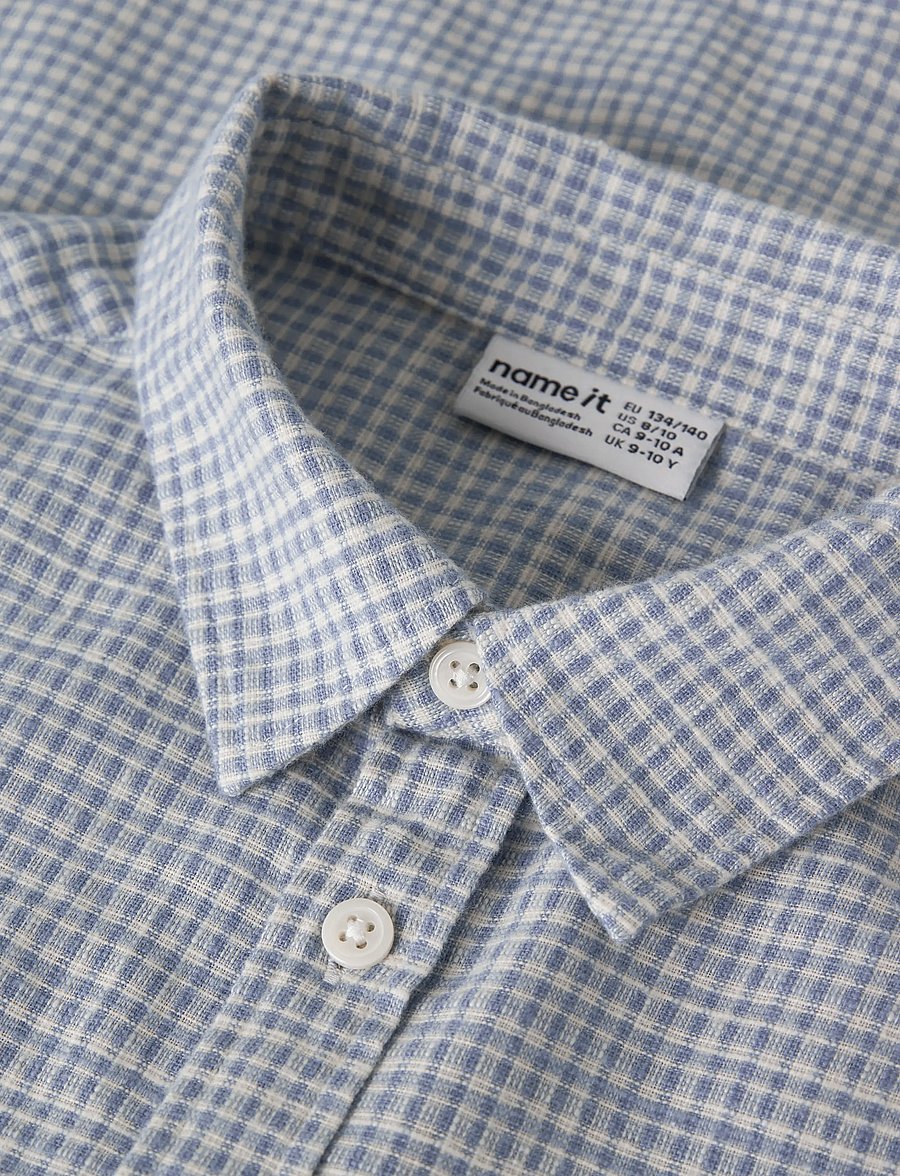 name it - NKMKRISTIAN LS OVERSHIRT BOX - langärmlige hemden - ashley blue - 5