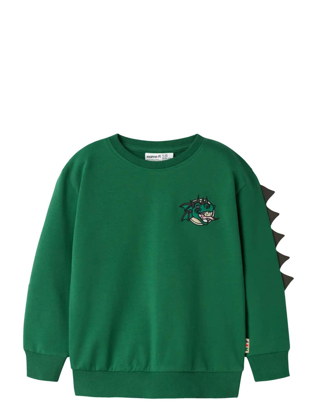 name it NMMKETIL LS NREG SWEAT UNB - Sweatshirts & Kapuzenpullover - VERDANT GREEN / green