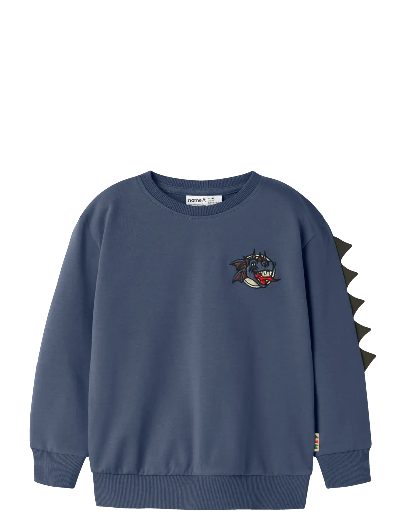 name it NMMKETIL LS NREG SWEAT UNB - Clothing - VINTAGE INDIGO / blue