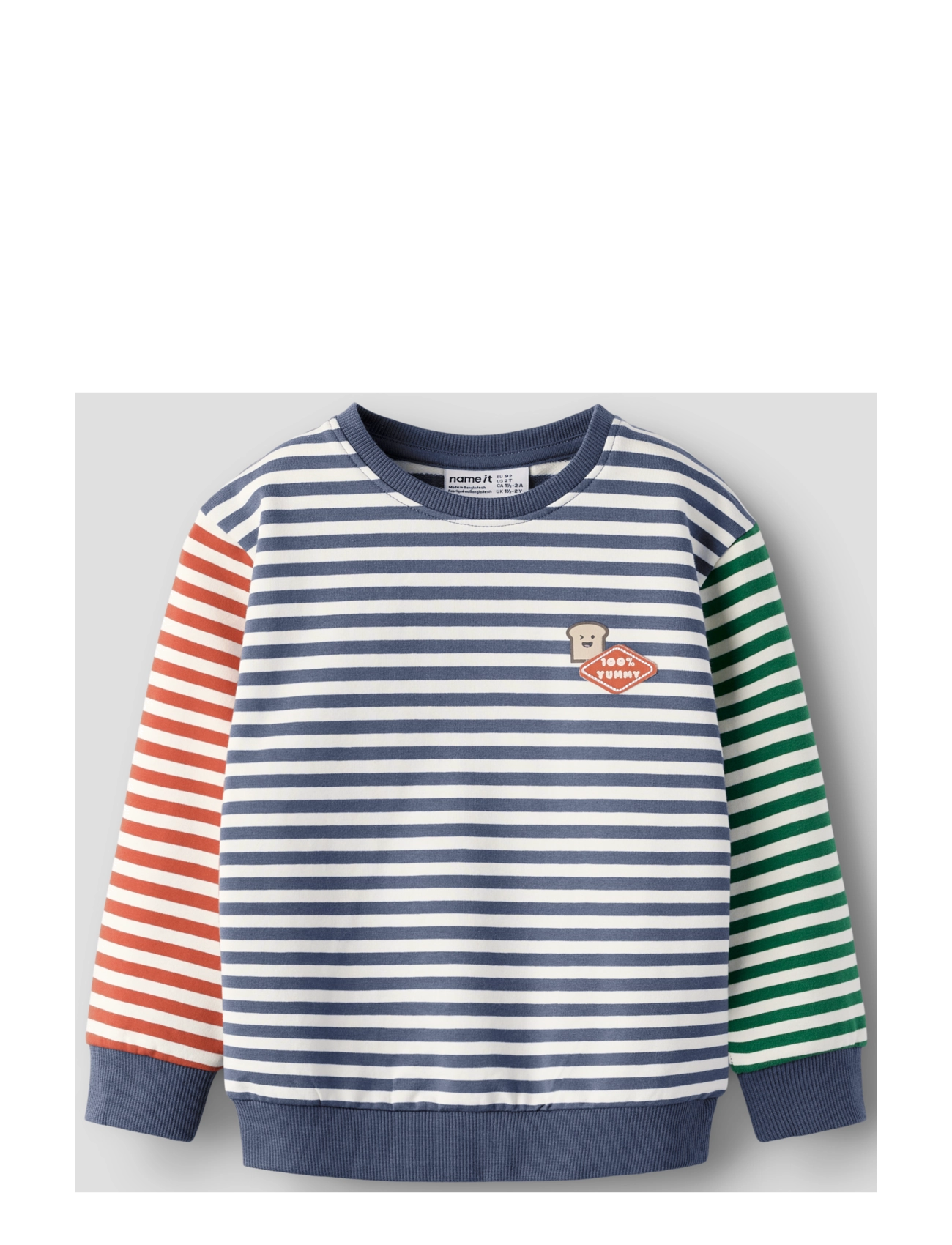 name it - NMMKASTER LS NREG SWEAT UNB - collegepaidat - vintage indigo - 2