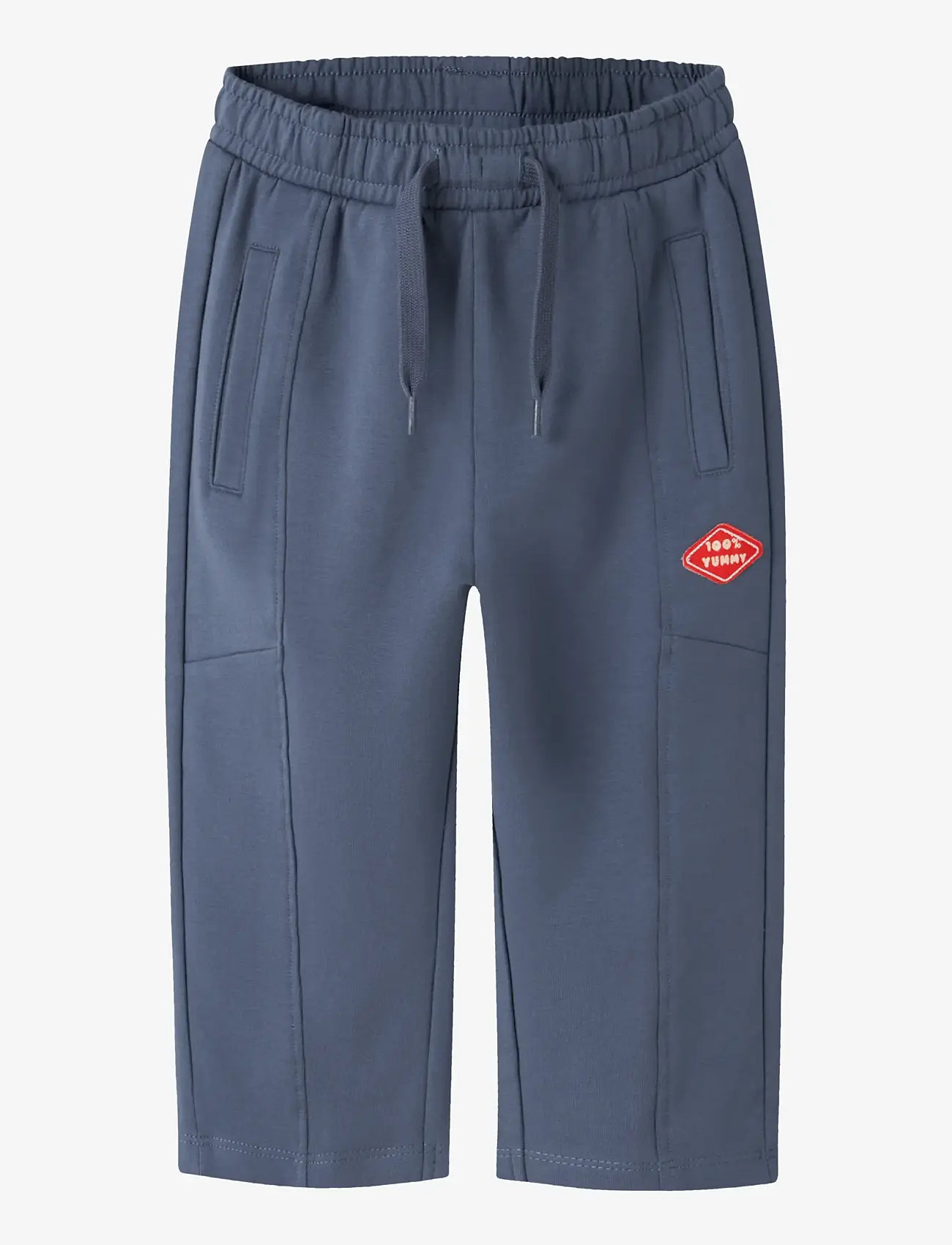 name it - NMMKASTER NREG SWEAT PANT UNB - sweatshorts - vintage indigo - 0