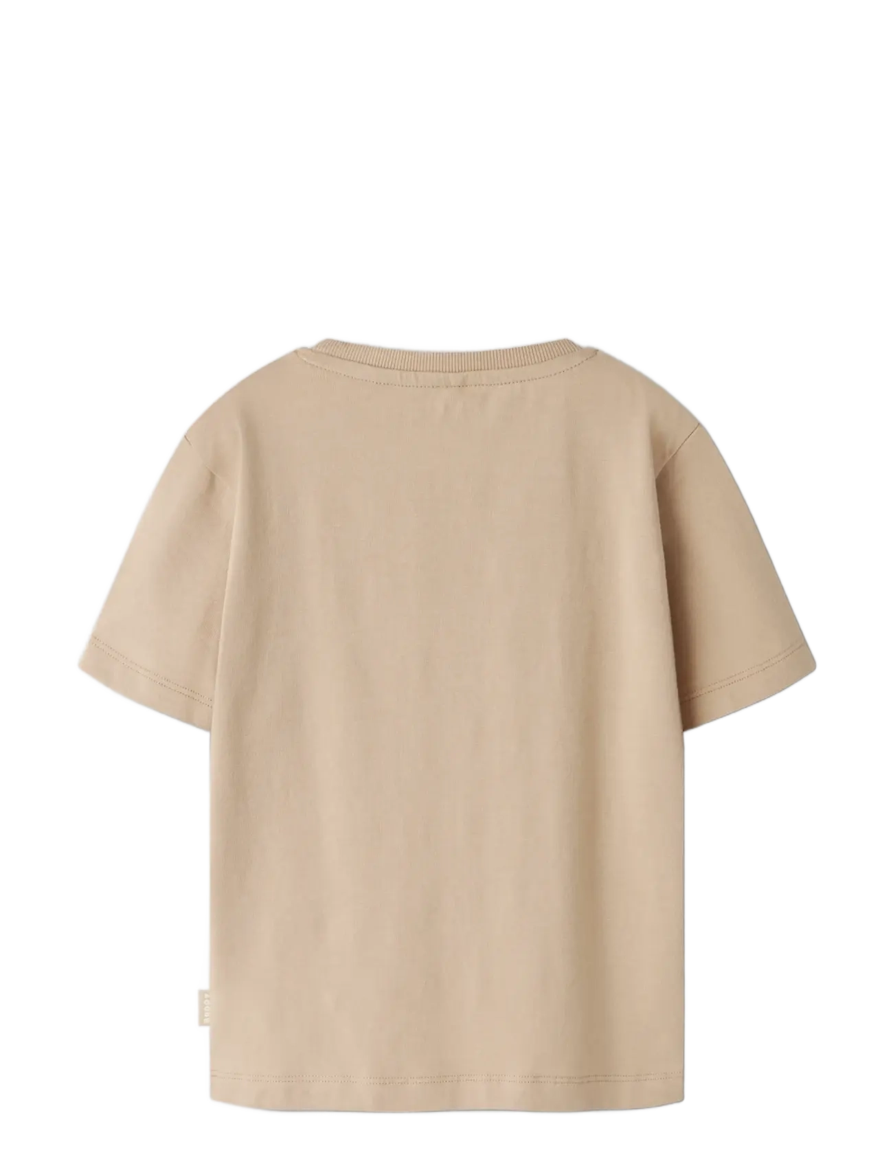 name it - NMMKARLO SS NREG TOP BOX - korte mouwen - sesame - 1