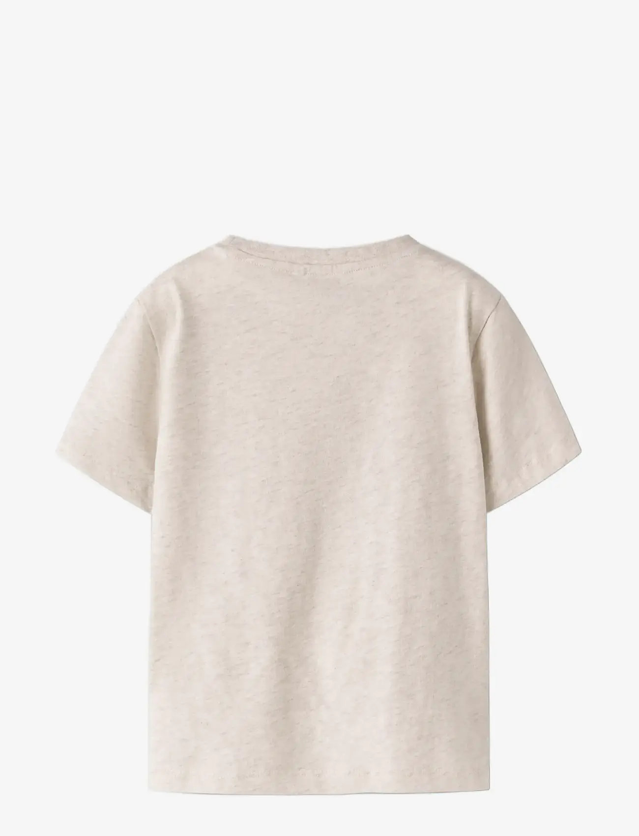 name it - NMMKAJUS SS NREG TOP BOX - kortærmede t-shirts - peyote melange - 1