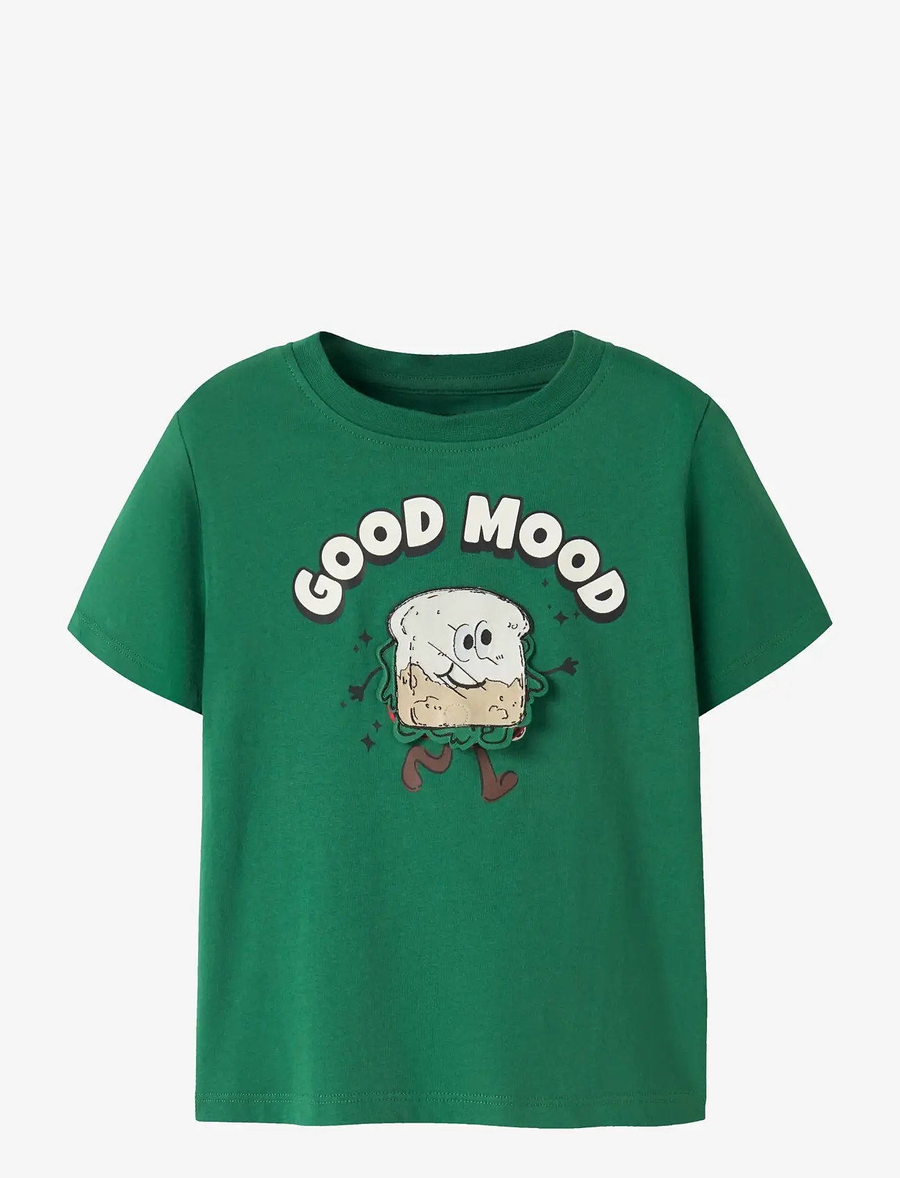 name it - NMMKAJUS SS NREG TOP BOX - kortærmede t-shirts - verdant green - 0