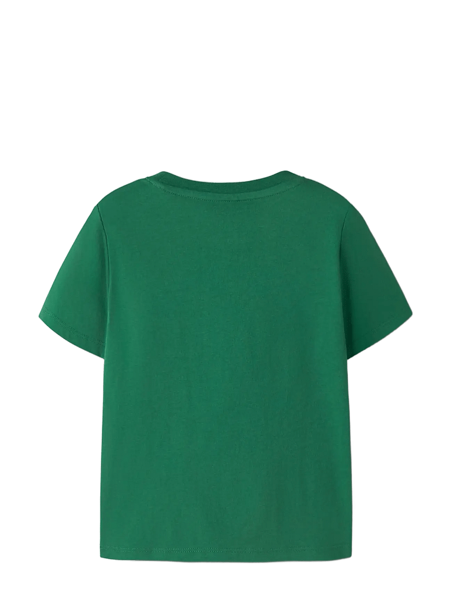 name it - NMMKAJUS SS NREG TOP BOX - kurzärmelige - verdant green - 1