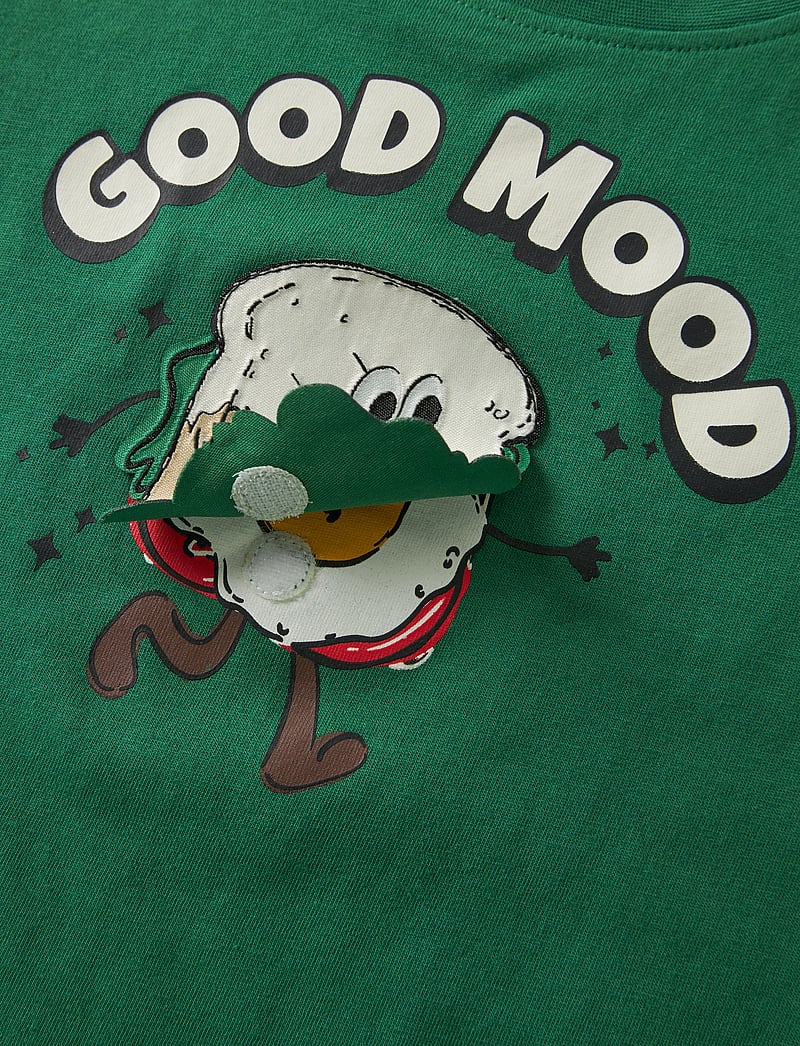 name it - NMMKAJUS SS NREG TOP BOX - kortærmede t-shirts - verdant green - 2