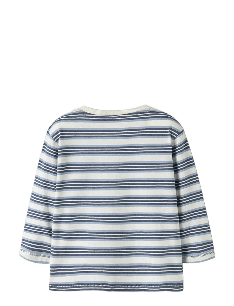 name it - NMMKEAN LS NREG TOP - pikkade varrukatega t-särgid - vintage indigo - 1