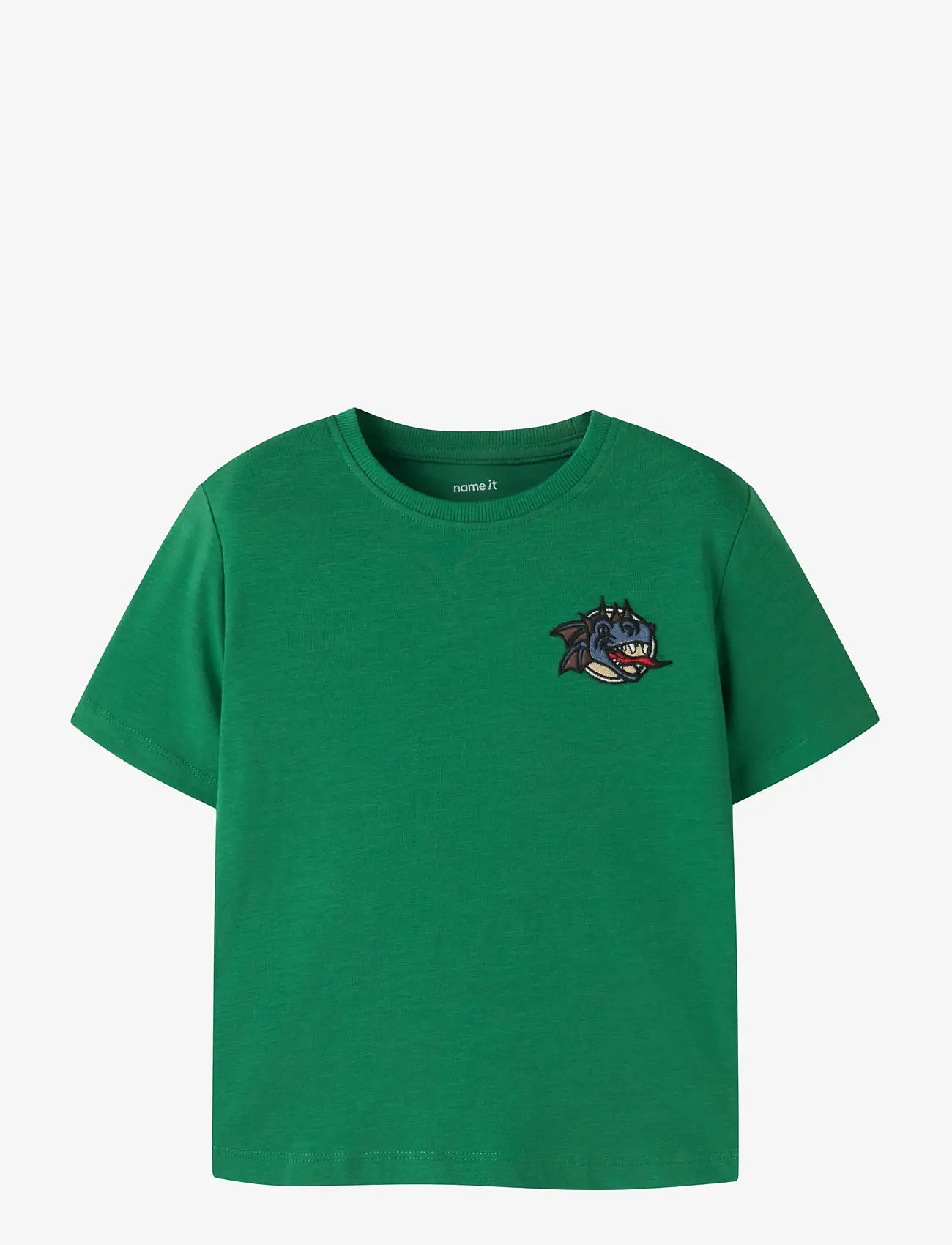 name it - NMMKIAN SS NREG TOP - kortærmede t-shirts - verdant green - 0