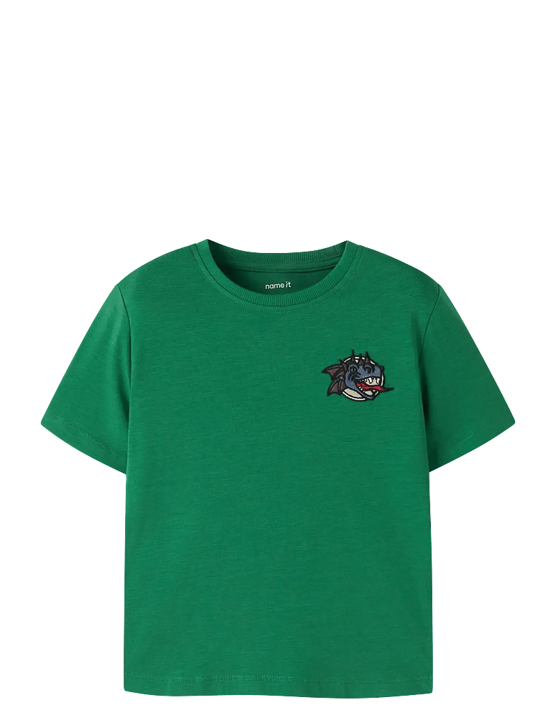 name it - NMMKIAN SS NREG TOP - kortærmede t-shirts - verdant green - 0