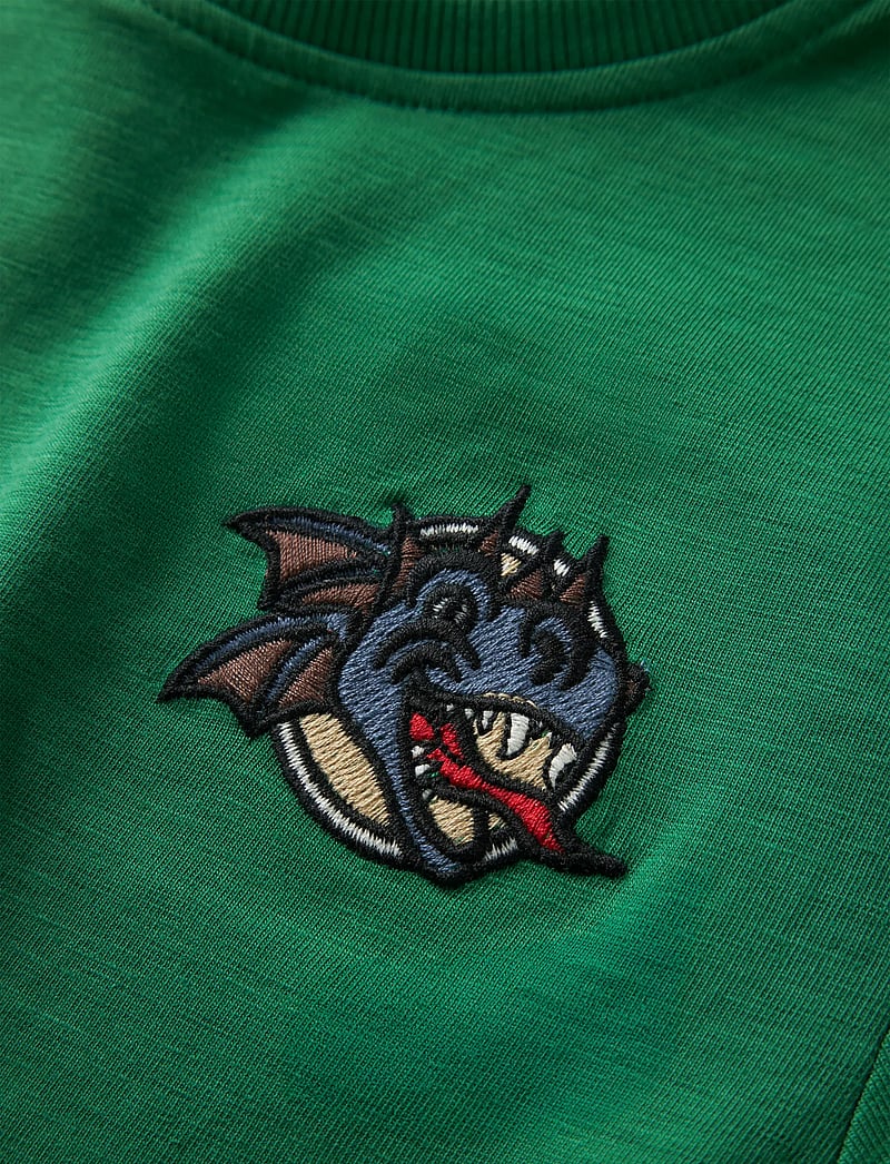 name it - NMMKIAN SS NREG TOP - kortærmede t-shirts - verdant green - 2