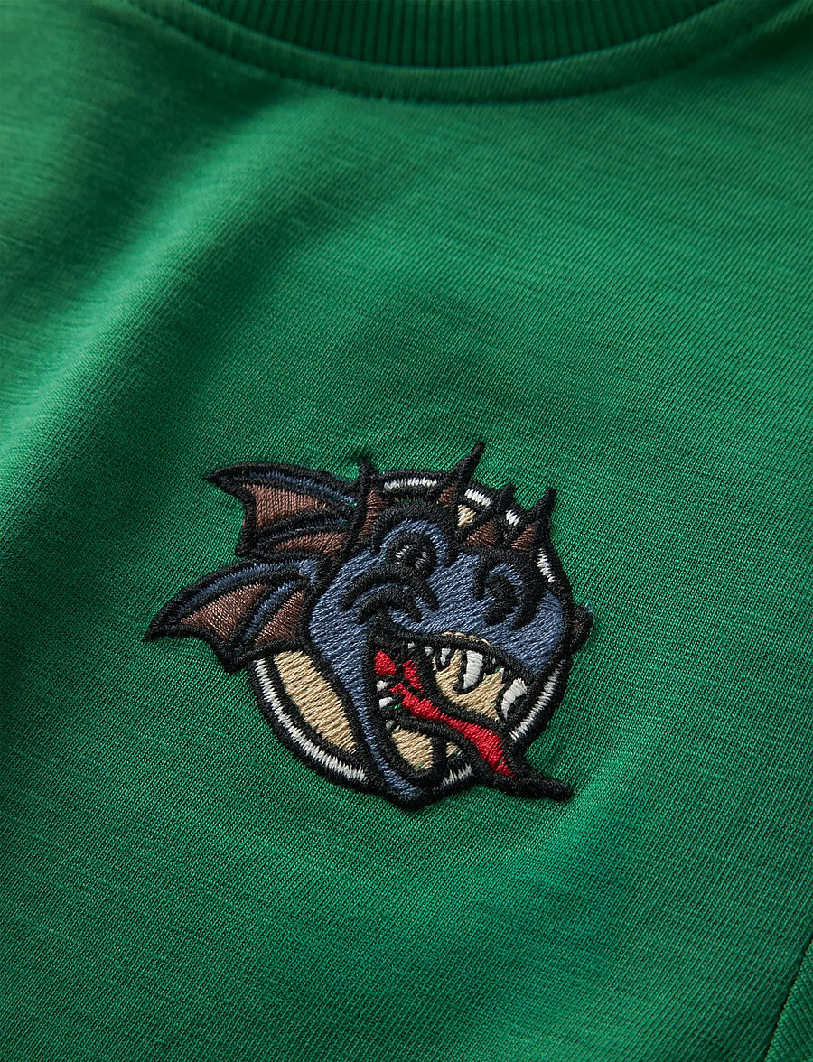 name it - NMMKIAN SS NREG TOP - kortermede t-skjorter - verdant green - 2