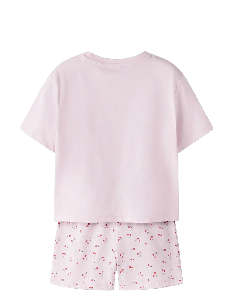 name it - NMFVILINSE SET - set med kortärmad t-shirt - cradle pink - 1