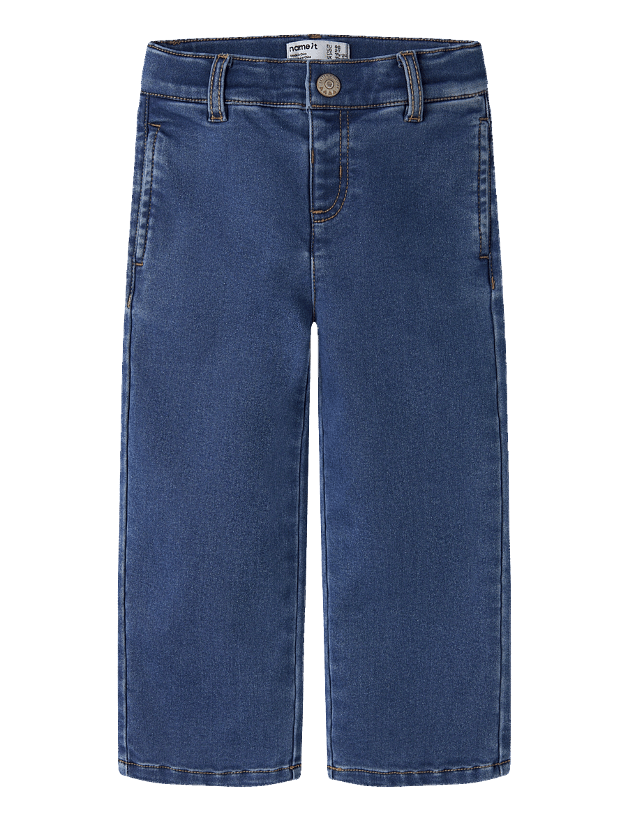name it - NMFROSE WIDE FLEECE JEANS 6009-AN - medium blue denim - 0