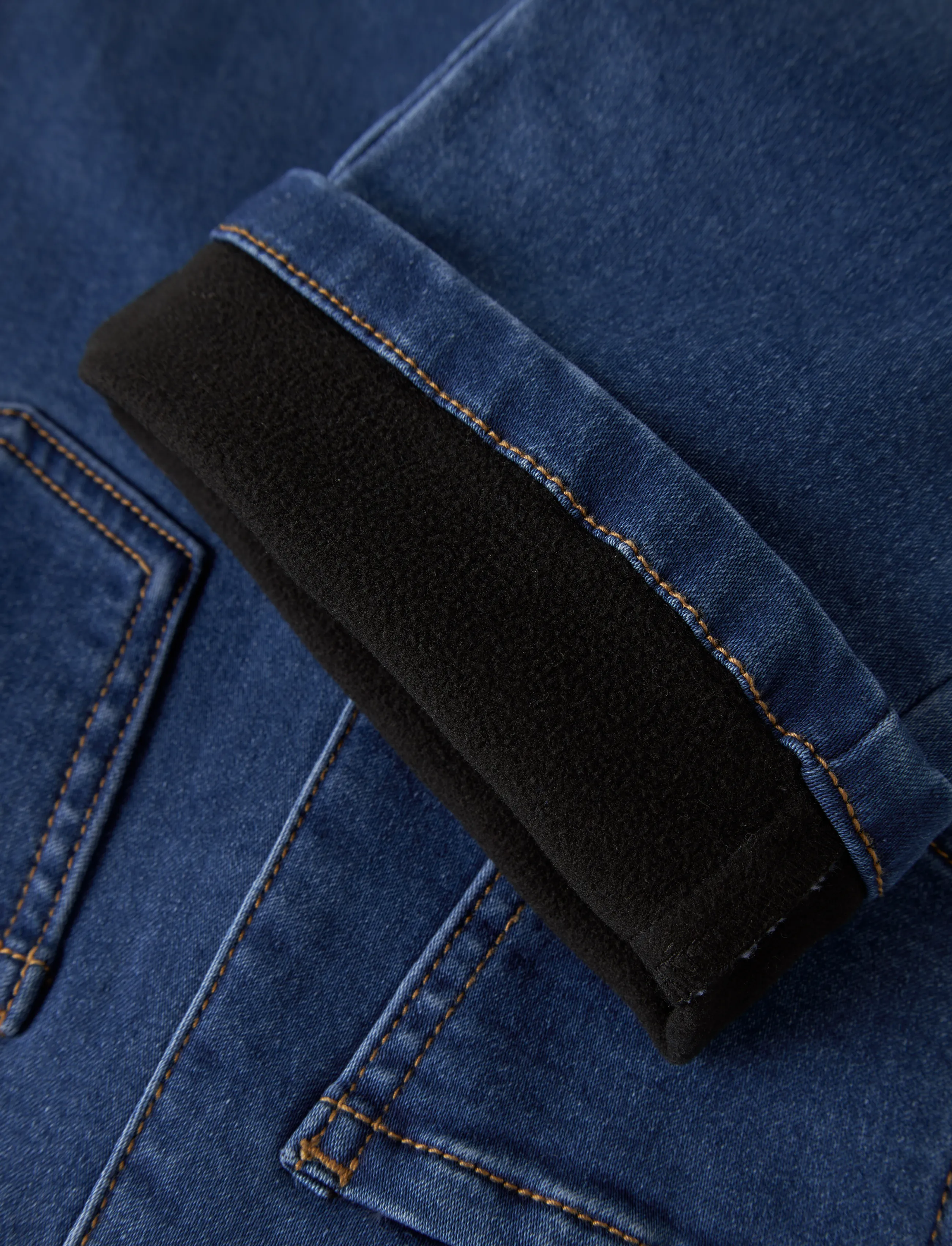 name it - NMFROSE WIDE FLEECE JEANS 6009-AN - medium blue denim - 3
