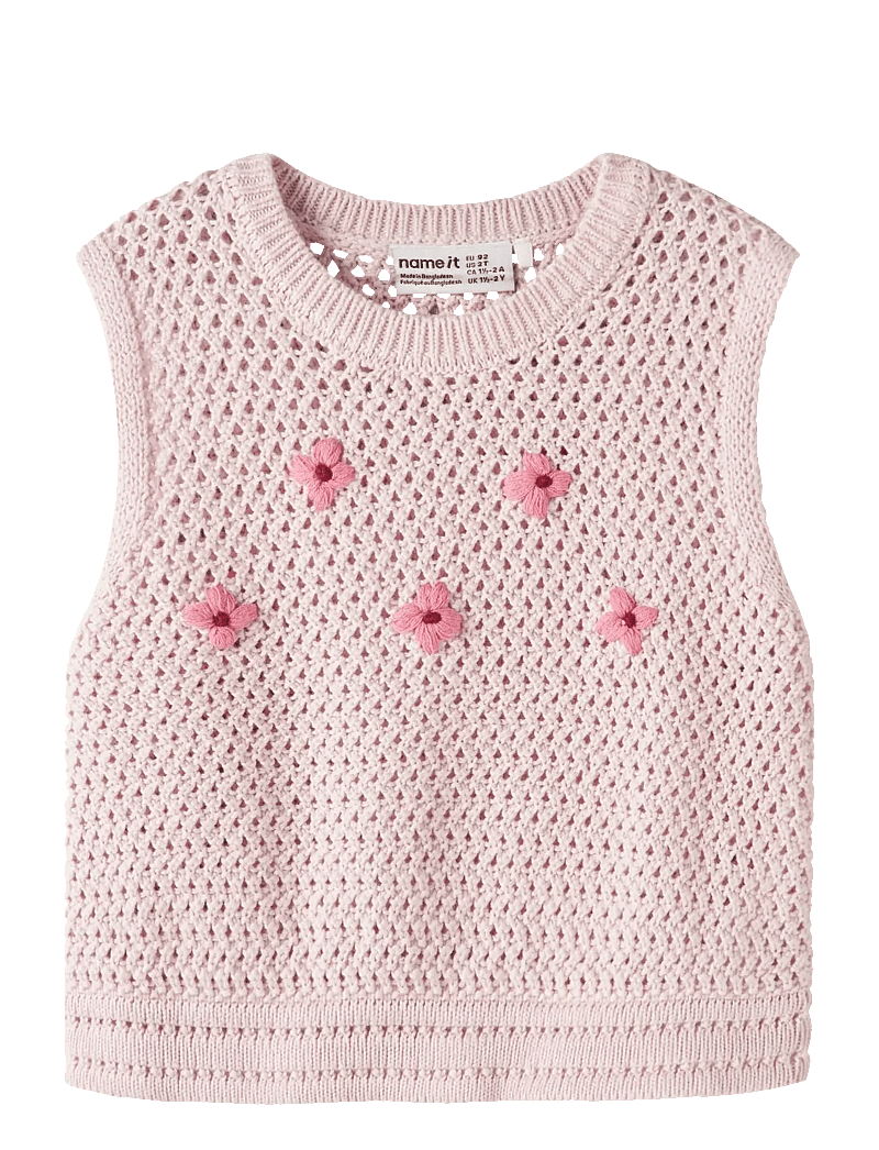 name it - NMFKATTIE KNIT VEST - veste - lotus - 0