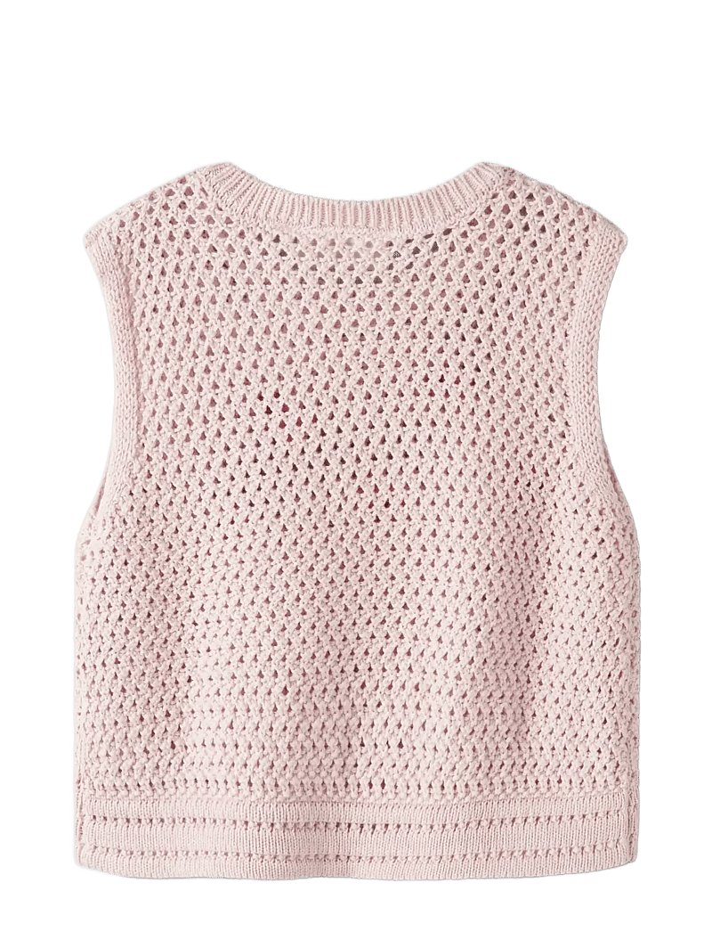 name it - NMFKATTIE KNIT VEST - veste - lotus - 1