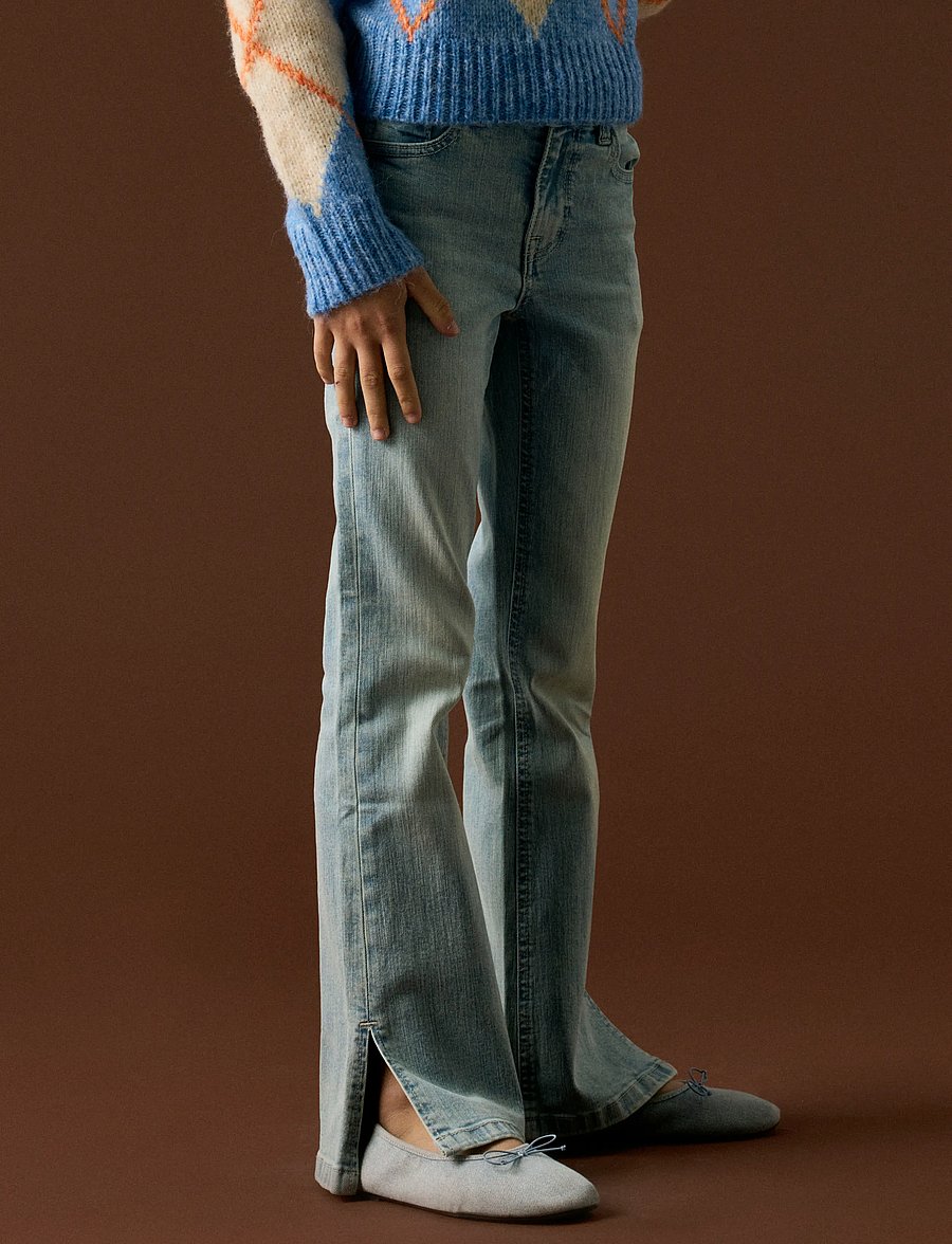 name it - NKFSALLI BOOT JEANS 4108-MD - light blue denim - 2