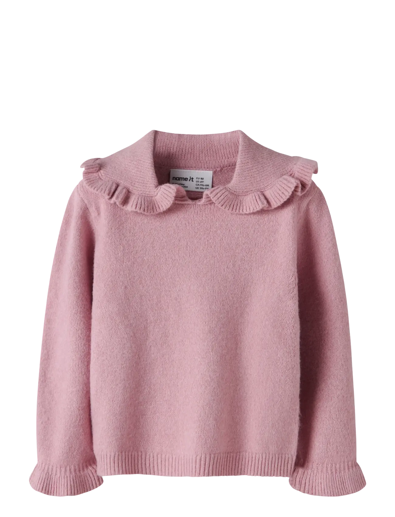 name it - NMFKIRSTENA LS KNIT - pulls - lilas - 0